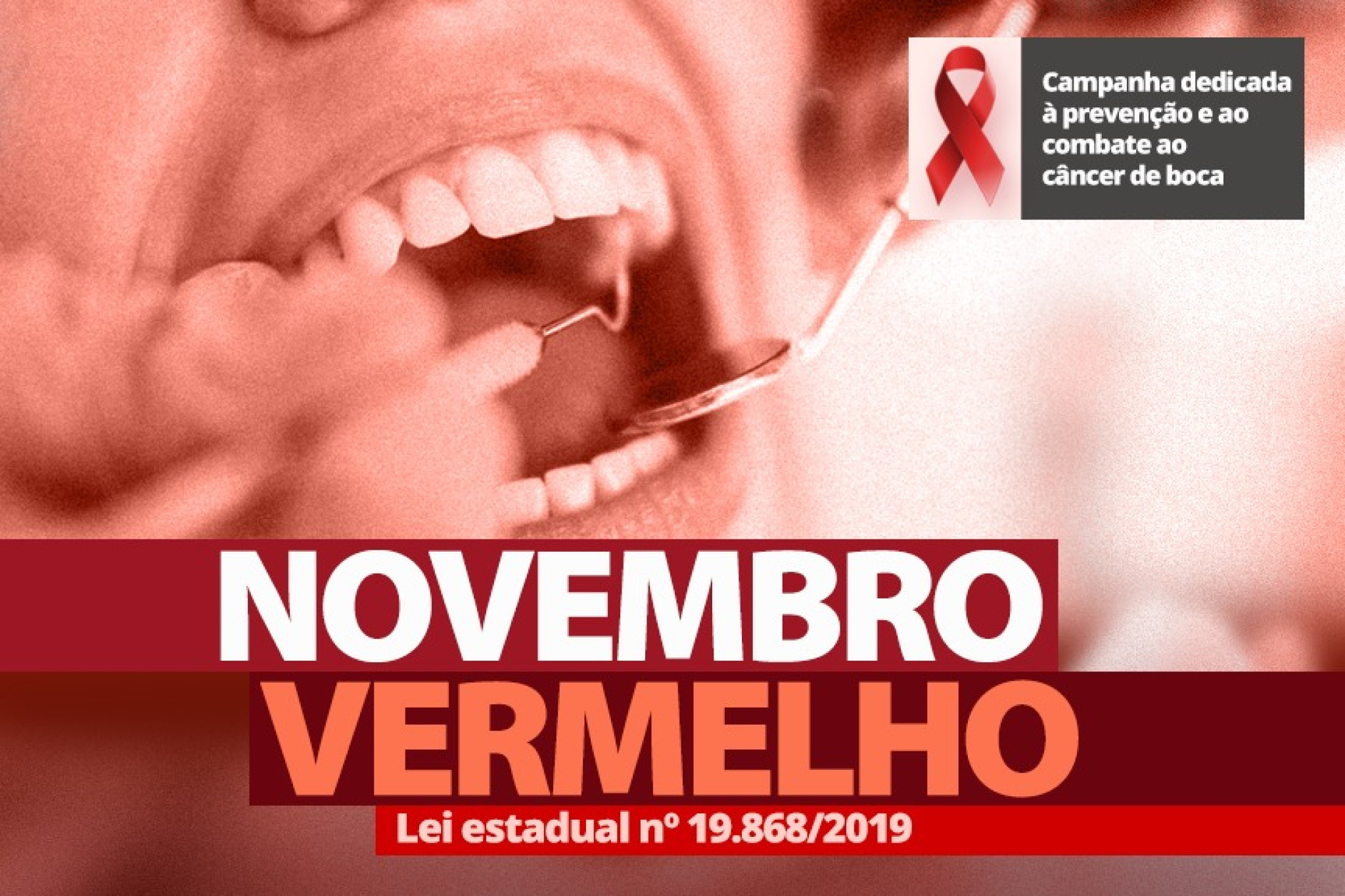 Novembro é o mês de se preocupar com a saúde da boca