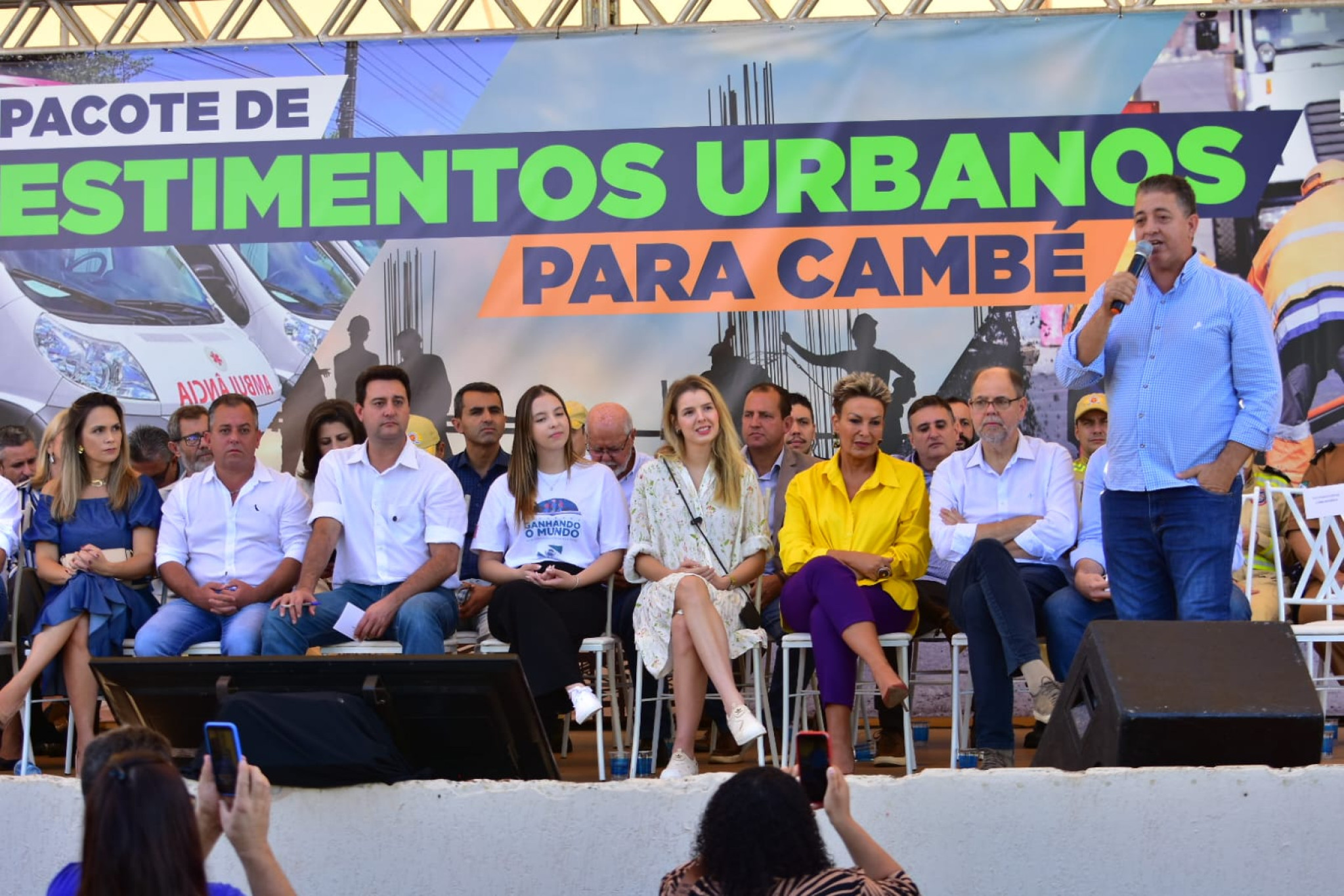 Deputado Cobra Repórter (PSD) comemora aprovação do projeto do Viaduto da Esperança, em Cambé