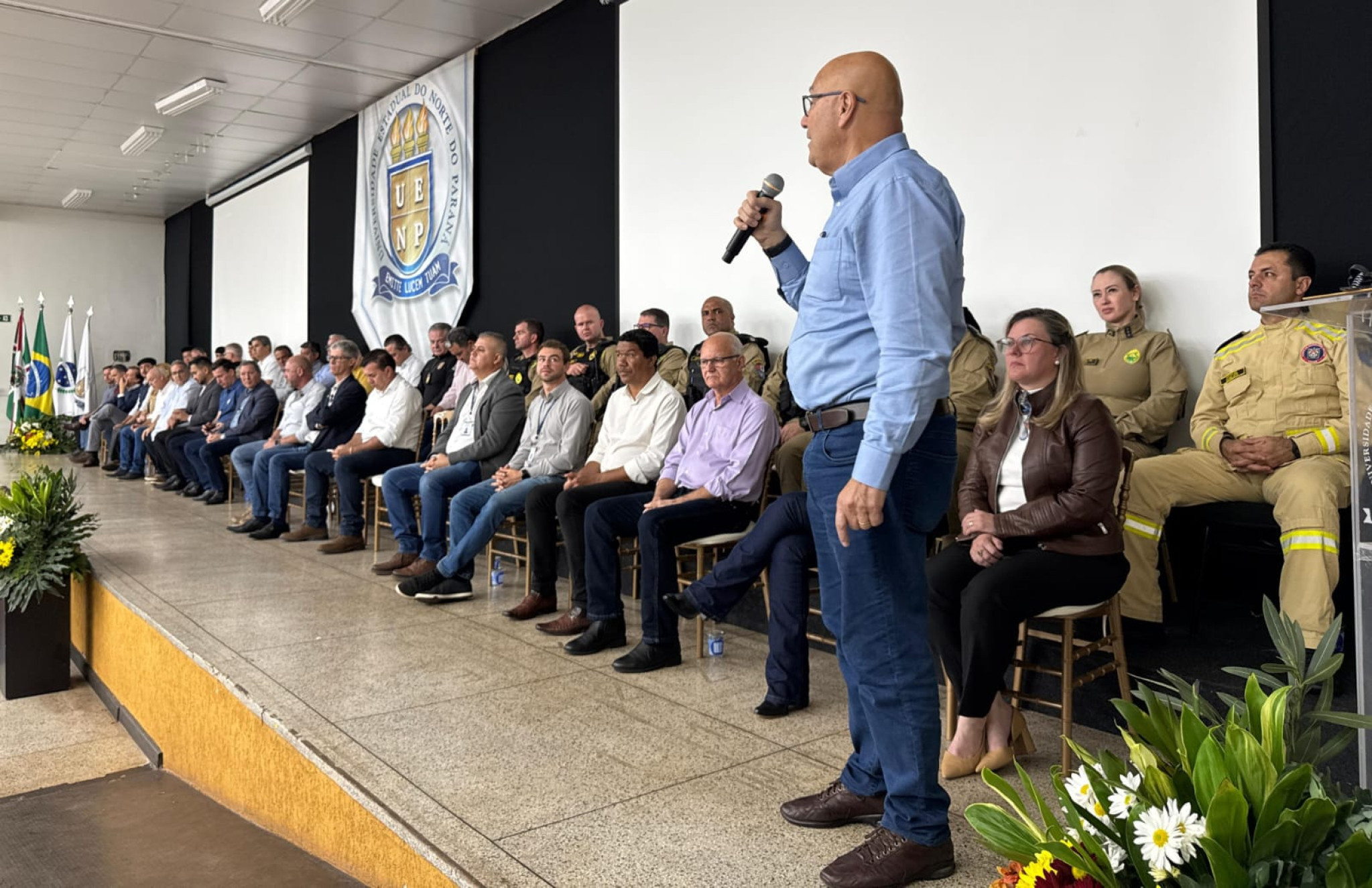 Deputado Luiz Claudio Romanelli (PSD) defende Polícia Científica e novas estruturas da PM em Cornélio Procópio e Bandeirantes