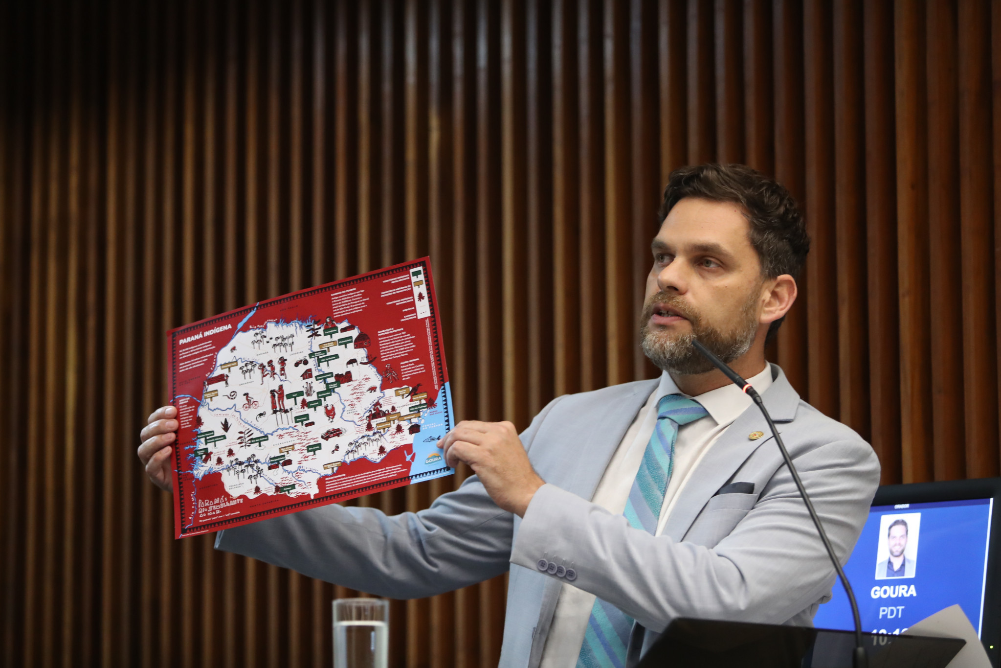 Deputado Goura (PDT) destaca início da Semana Ângelo Kretã de luta pelos direitos dos povos indígenas do Paraná