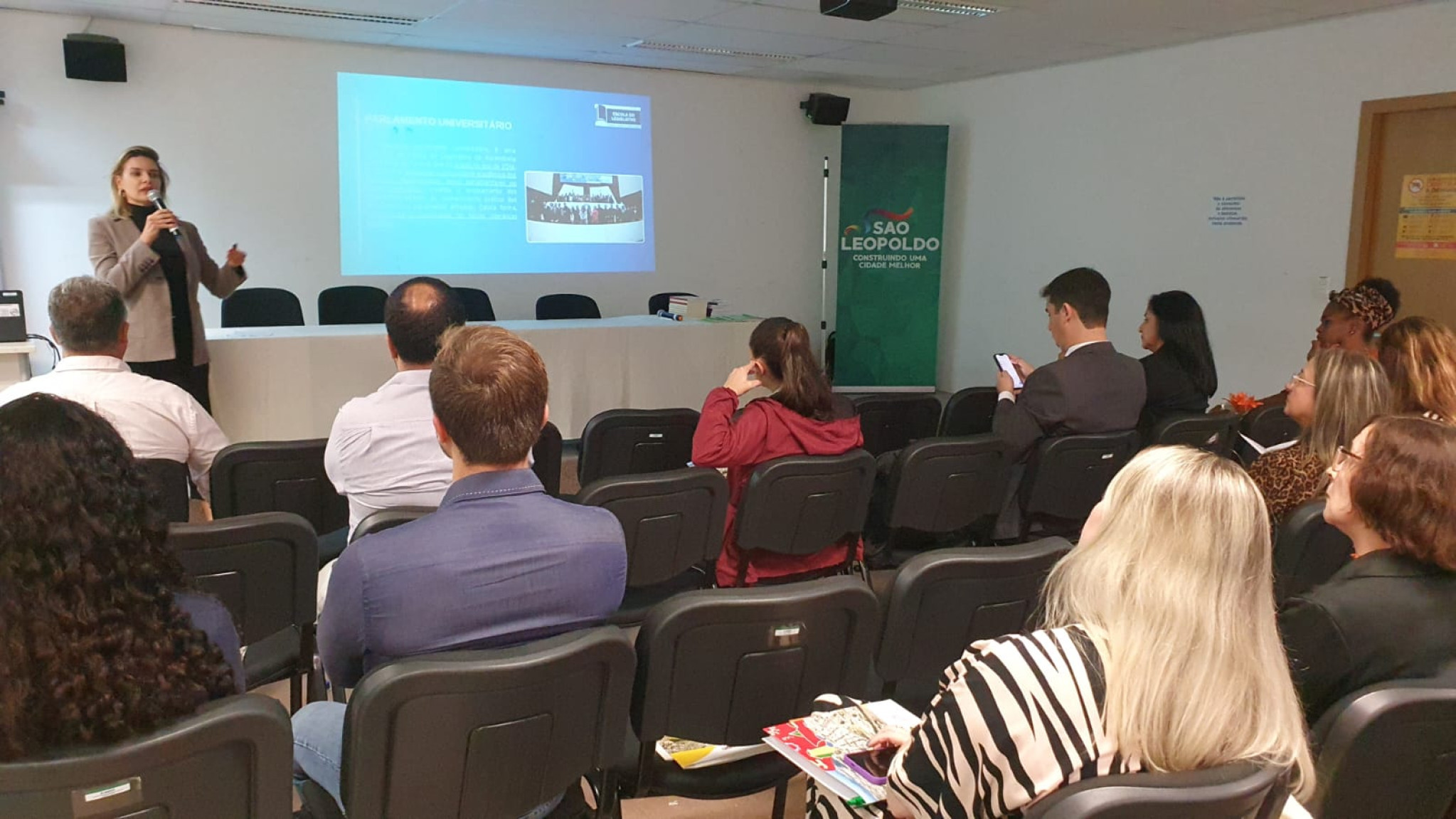 Parlamento Universitário é destaque no 1º Encontro das Escolas de Gestão da Região Sul