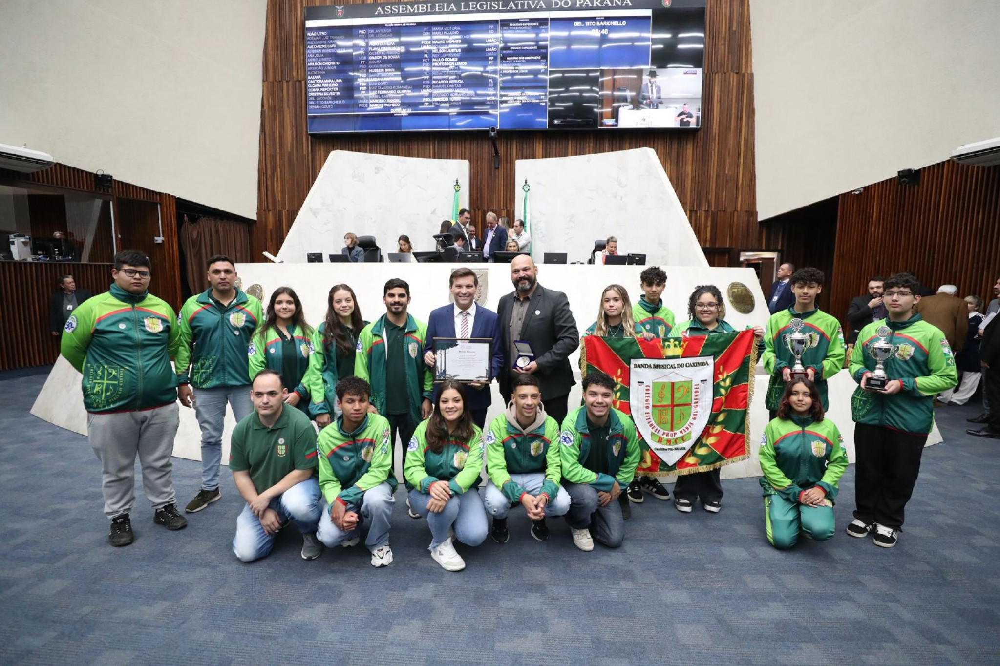 Banda Musical do Caximba conquista prêmios na Alemanha e recebe Menção Honrosa da Assembleia Legislativa