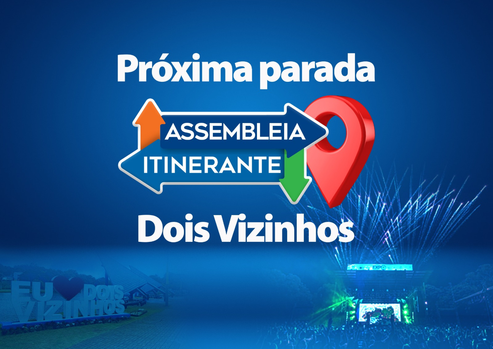Assembleia Itinerante em Dois Vizinhos cria ambiente democrático e participativo