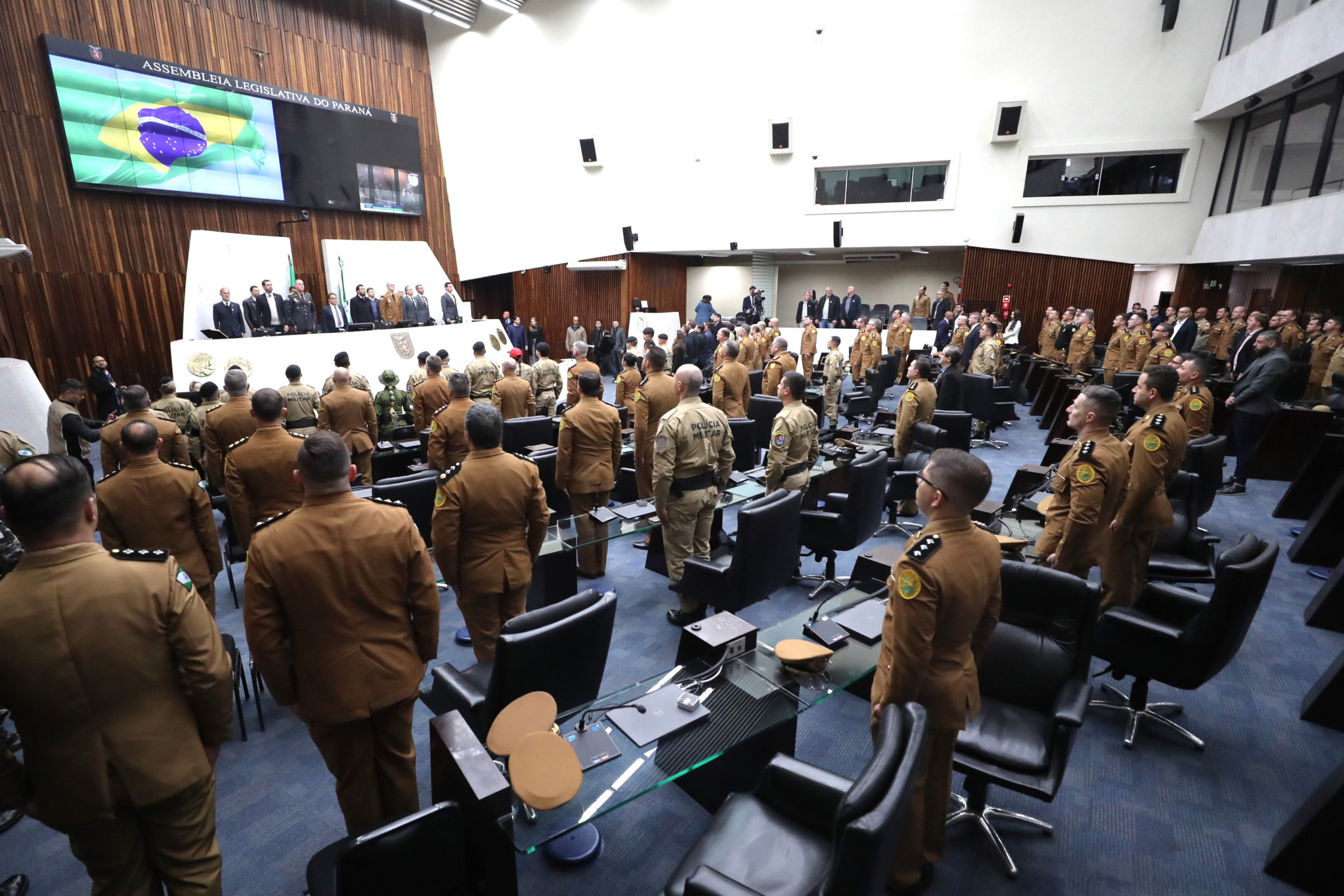 Assembleia Legislativa celebra 171 anos de história da Polícia Militar do Paraná