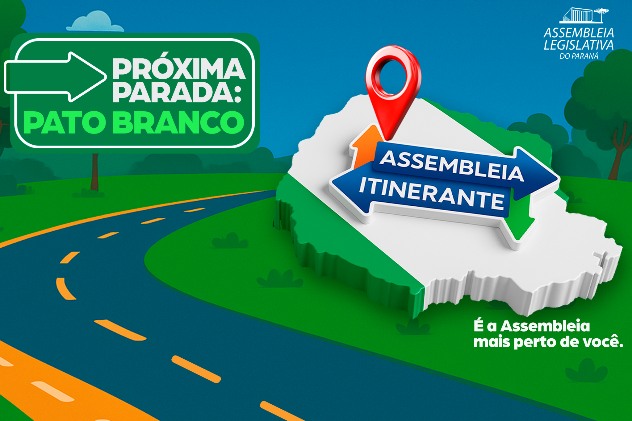 Assembleia Itinerante estreia em Pato Branco nesta segunda-feira (10)