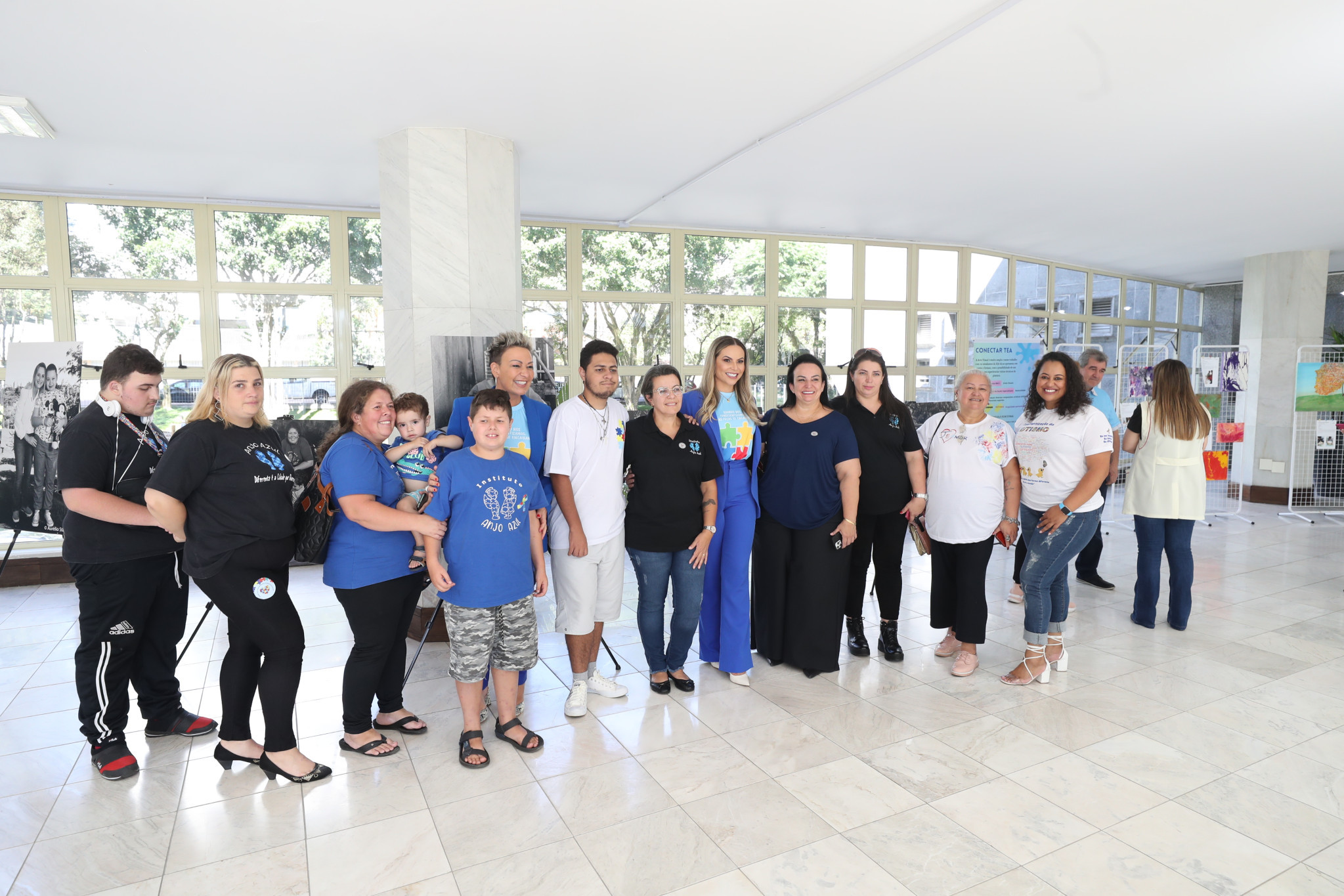 Abertas exposições "A outra face do Autismo" e “Conectar TEA” no Espaço Cultural da Assembleia