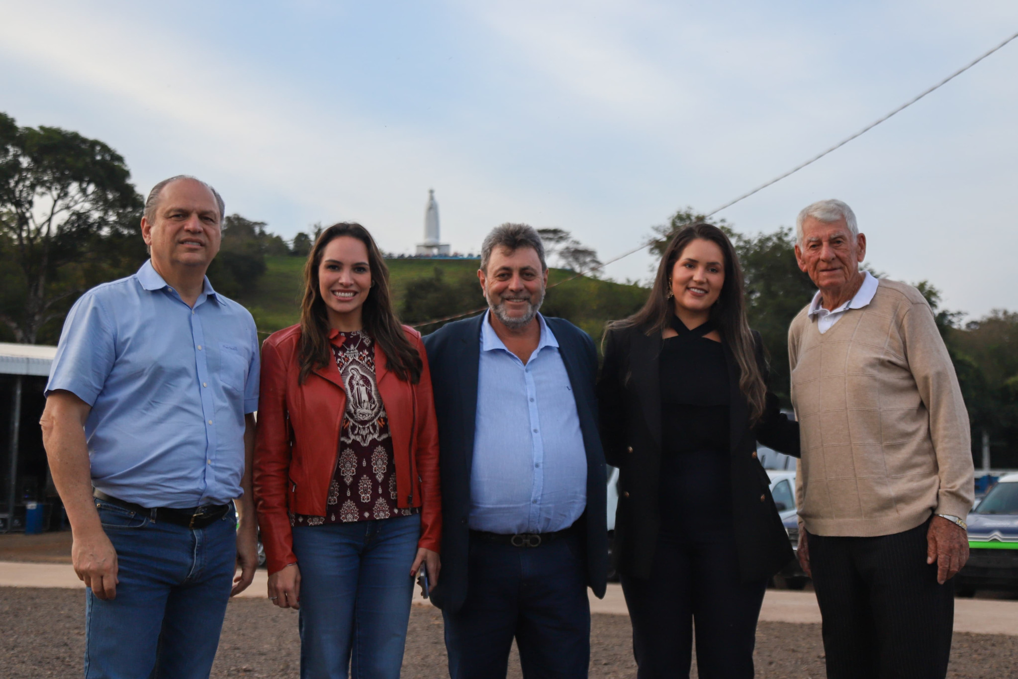 Deputada Maria Victoria (PP) destaca potencial do turismo religioso em Nova Cantu na inauguração do Caminho de Maria