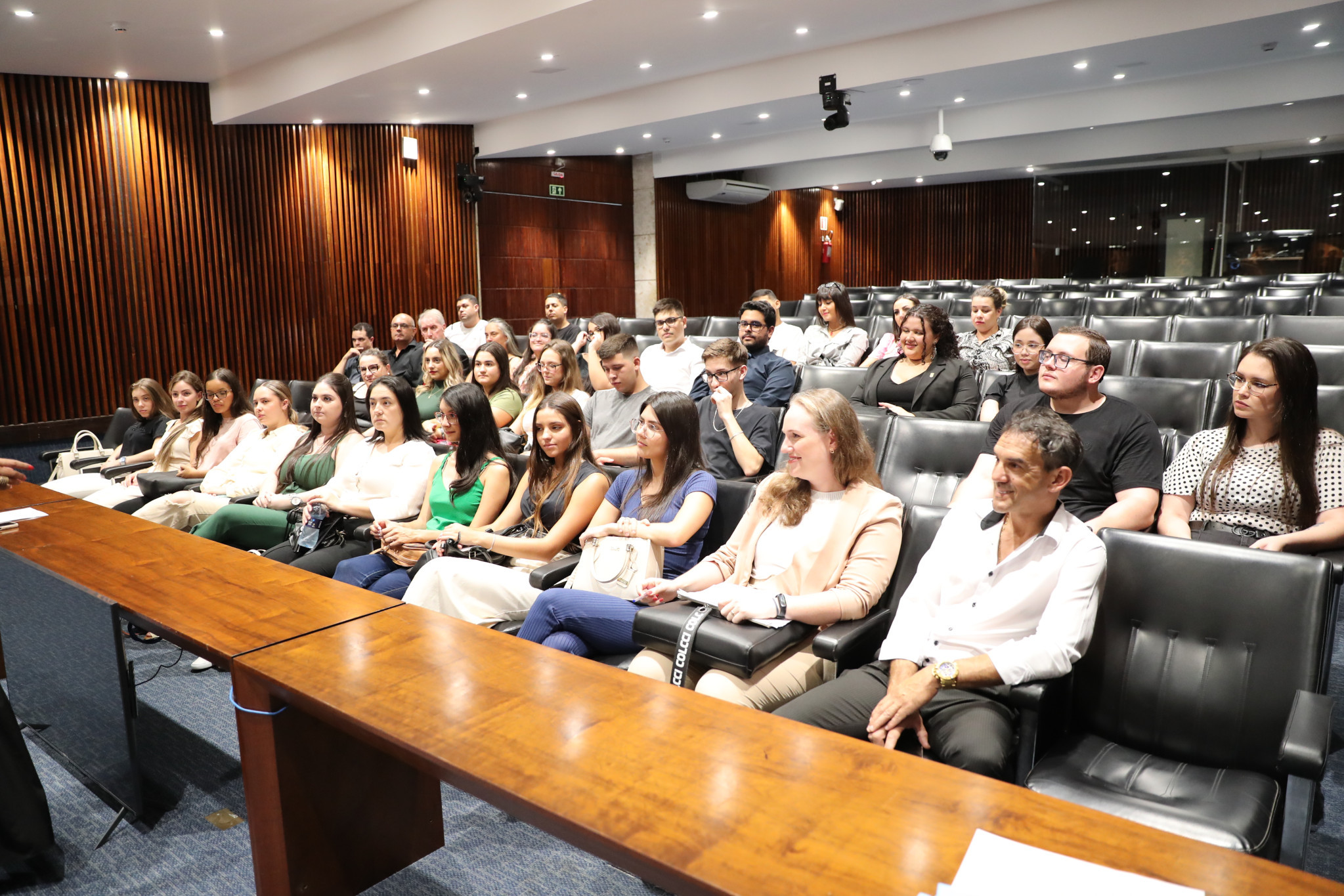 Acadêmicos de direito da UNIFACEAR visitam a Assembleia