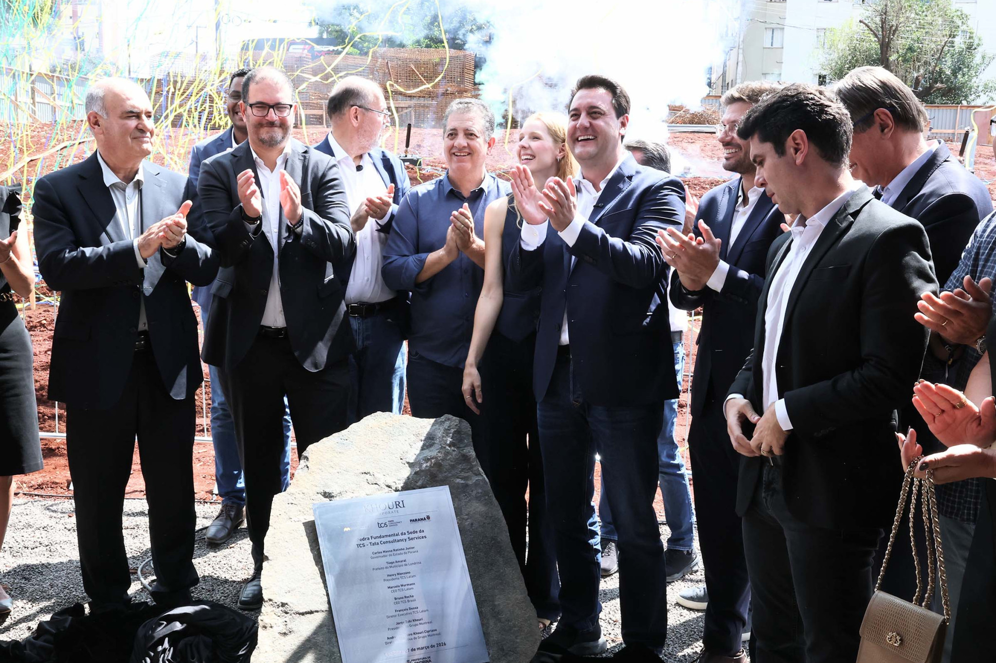 Deputado Cobra Repórter (PSD) destaca articulação internacional no lançamento de campus tecnológico da TCS em Londrina