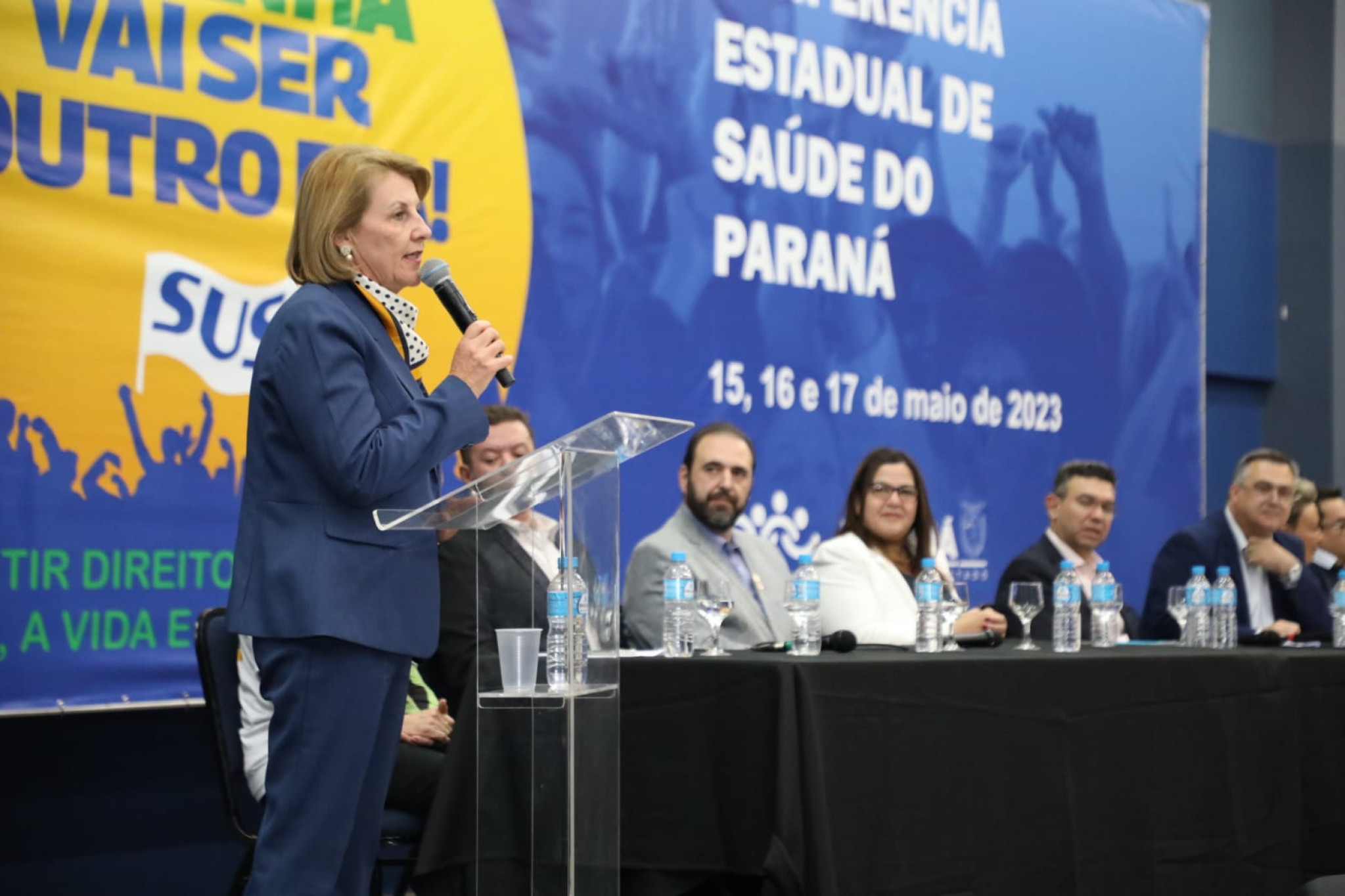 Deputada Márcia Huçulak (PSD) defende revisão do financiamento da saúde na Conferência Estadual da Saúde