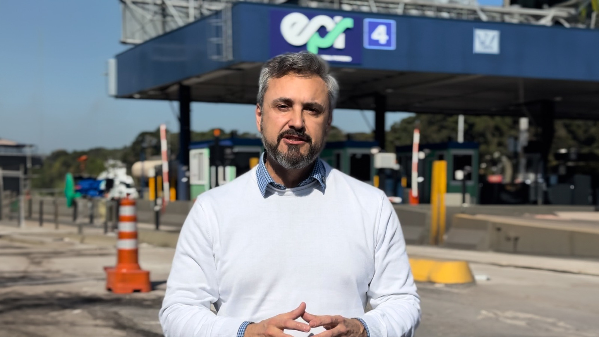 Deputado Fabio Oliveira (Podemos) visita BR-277 e demanda urgência nas obras do pedágio