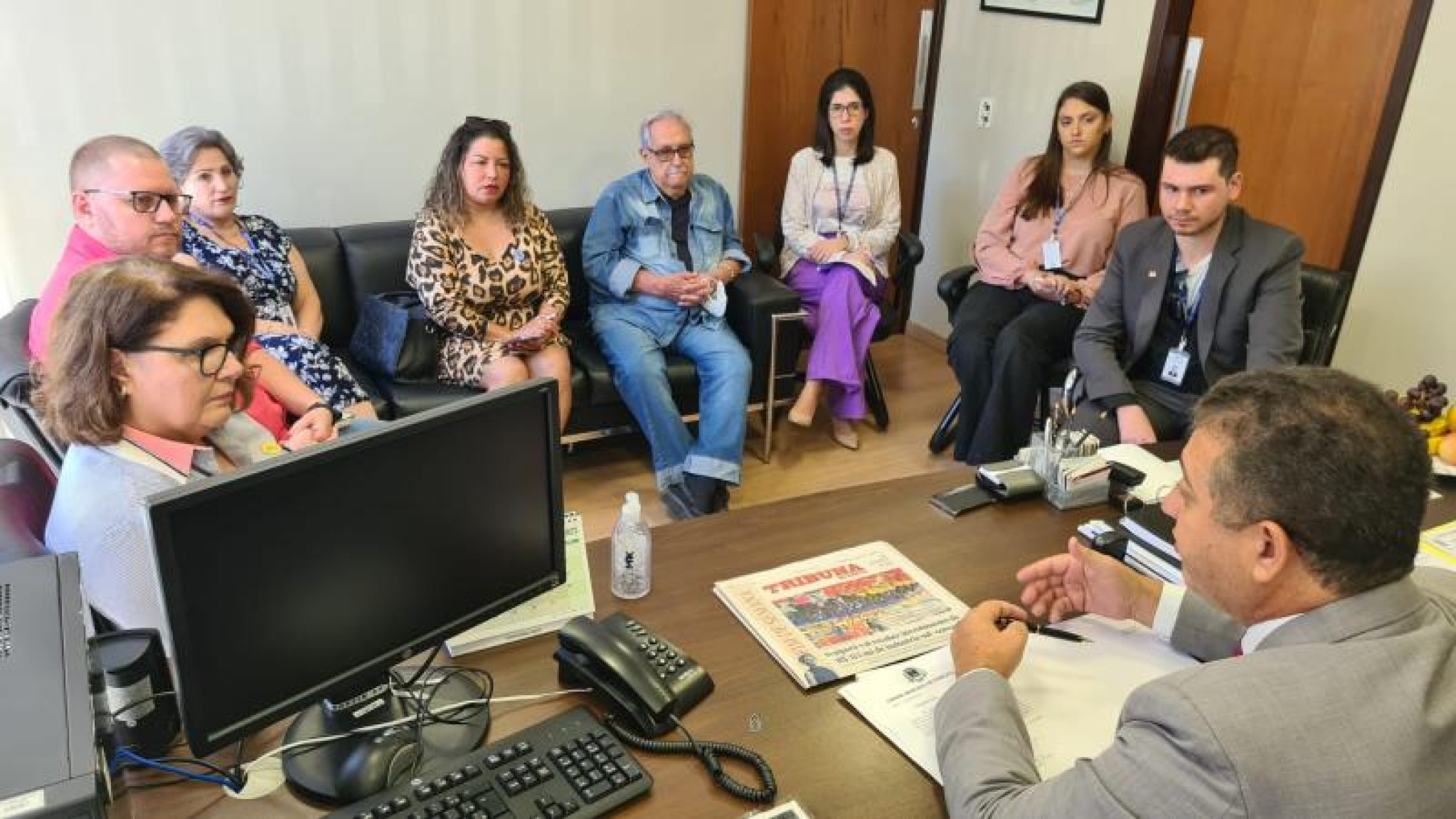 Deputado Cobra Repórter (PSD) recebe demandas relacionadas aos Direitos da Pessoa Idosa