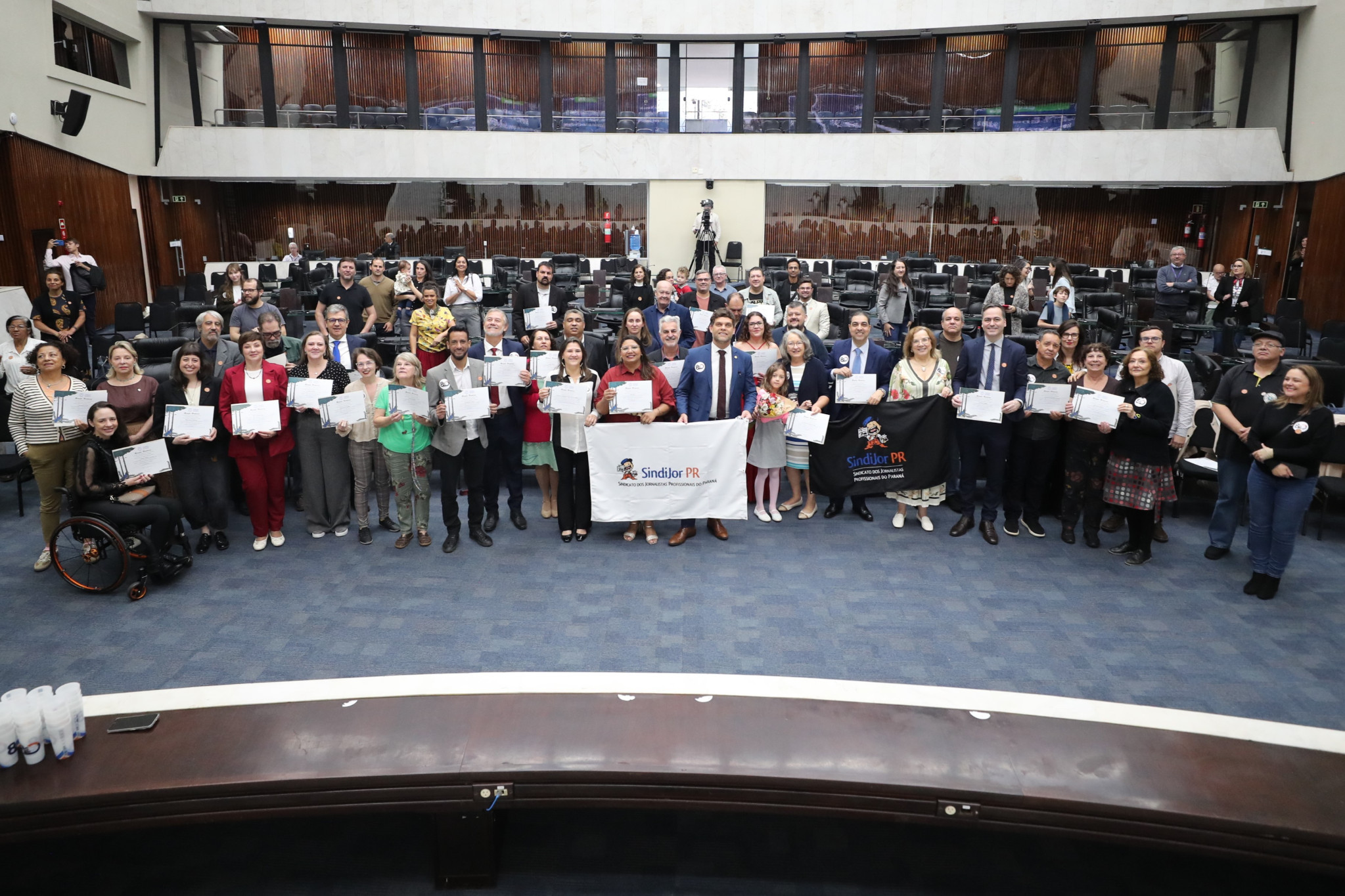 Assembleia Legislativa celebra os 80 anos do SindijorPR e reforça papel do jornalismo na democracia