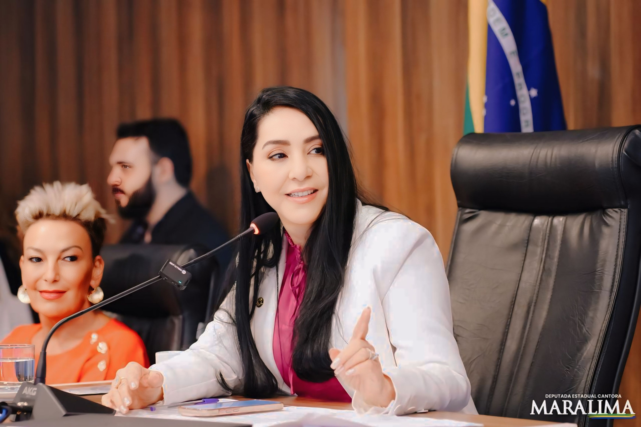 Deputada Cantora Mara Lima (Republicanos) é reeleita presidente da Comissão da Mulher da Assembleia Legislativa