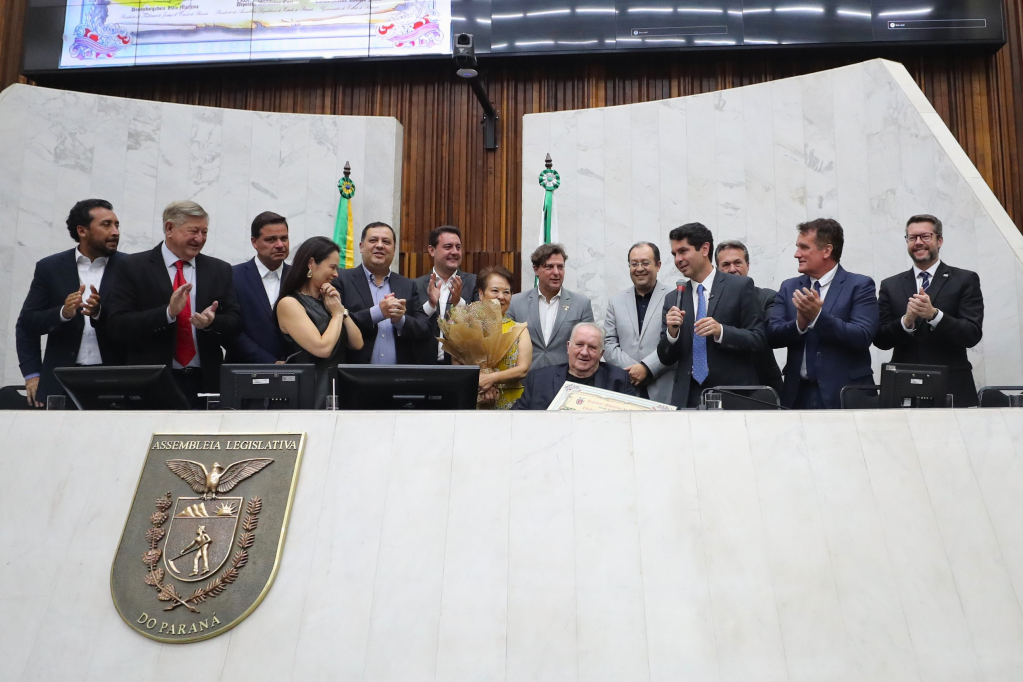 Assembleia Legislativa concede o título de Cidadão Benemérito do Paraná ao engenheiro José Luiz Scroccaro