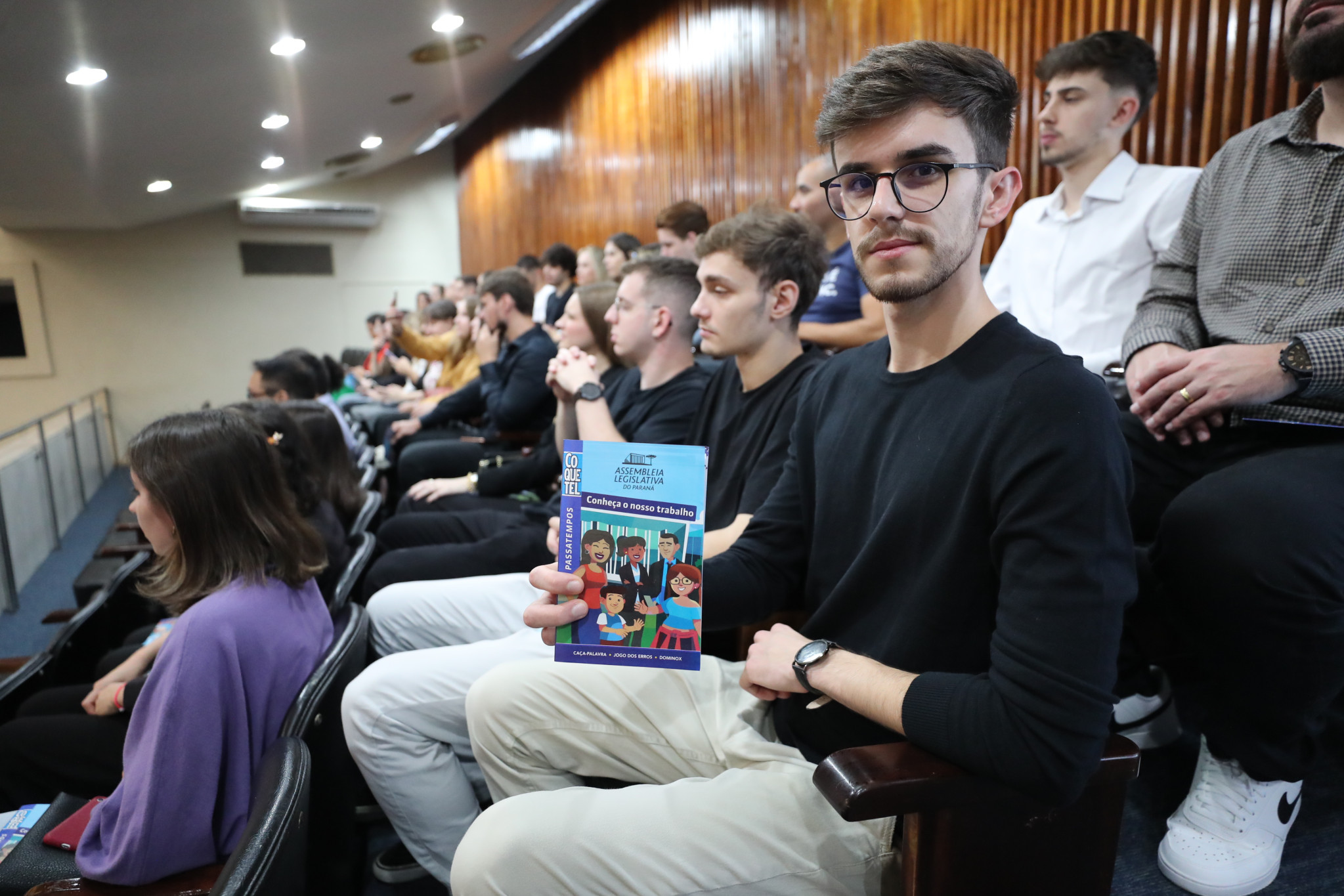 Estudantes de Pato Branco visitam a Assembleia