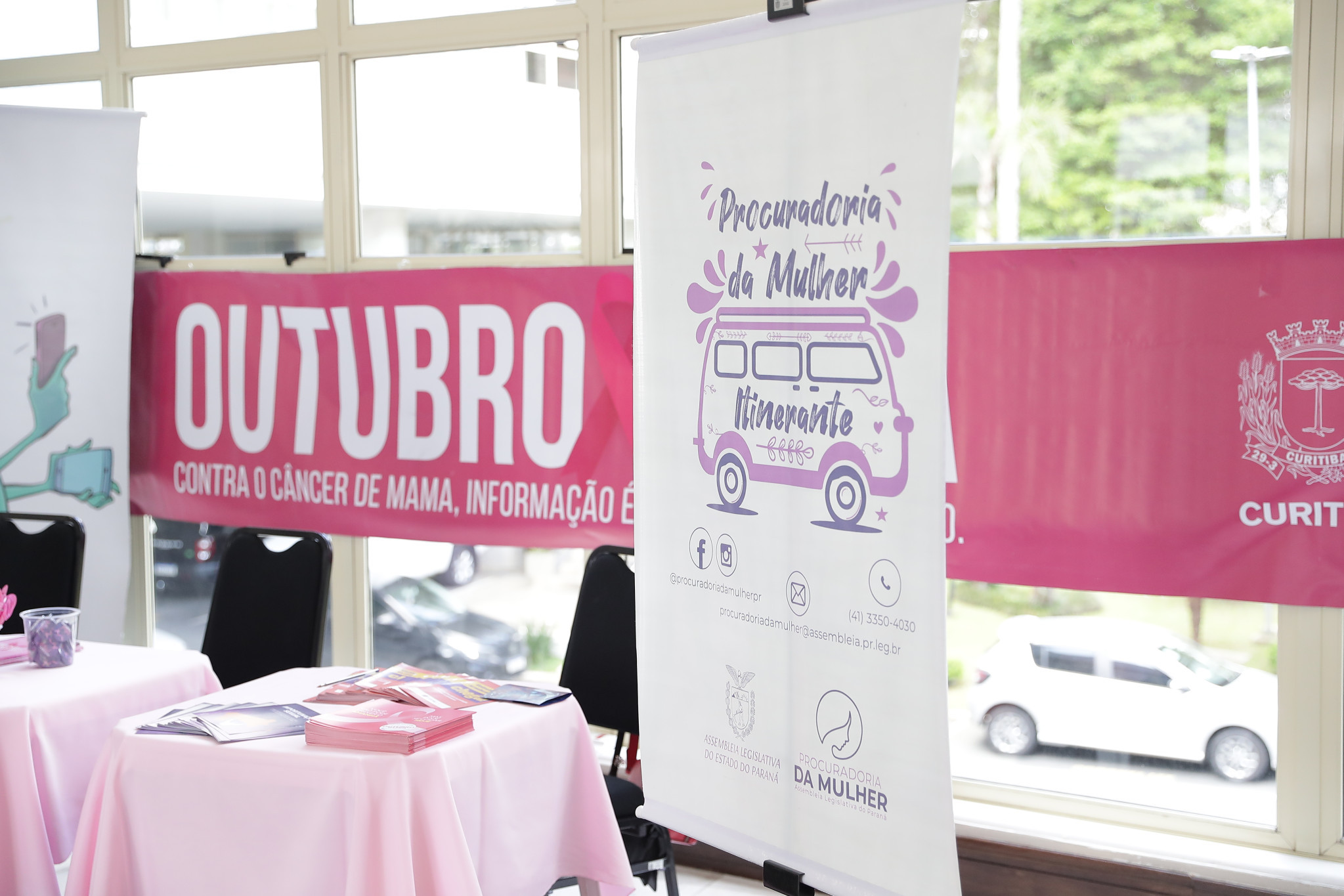 Espaço Cultural se veste de rosa para ações de prevenção e combate ao câncer de mama e de colo de útero