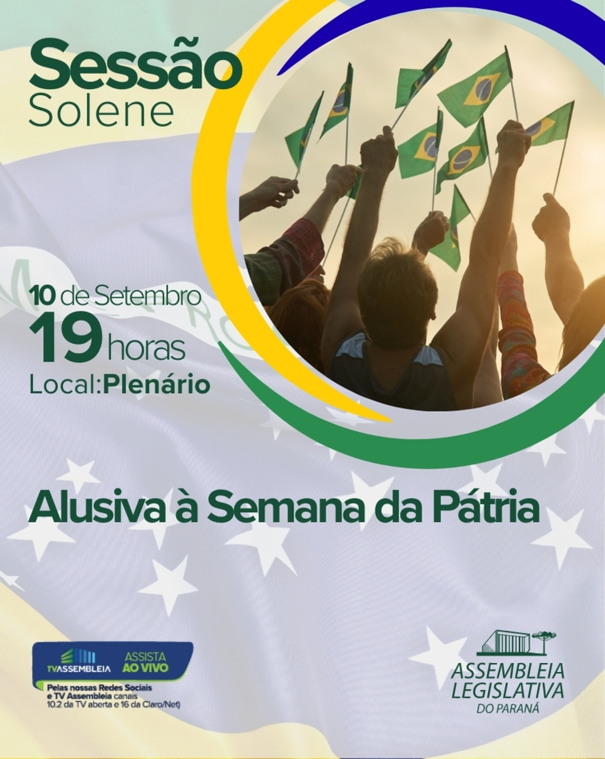 Assembleia Legislativa realiza sessão solene em celebração à Semana da Pátria