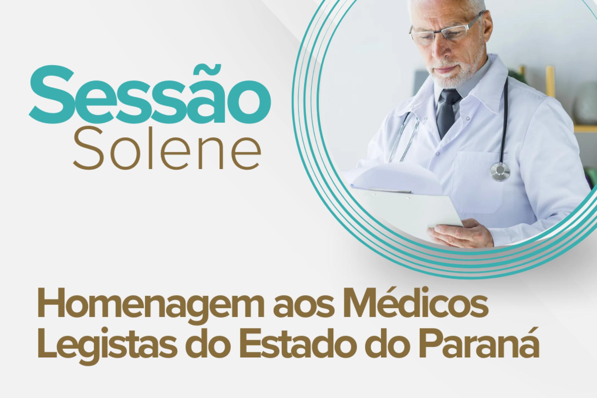 Assembleia Legislativa do Paraná homenageia médicos legistas em sessão solene