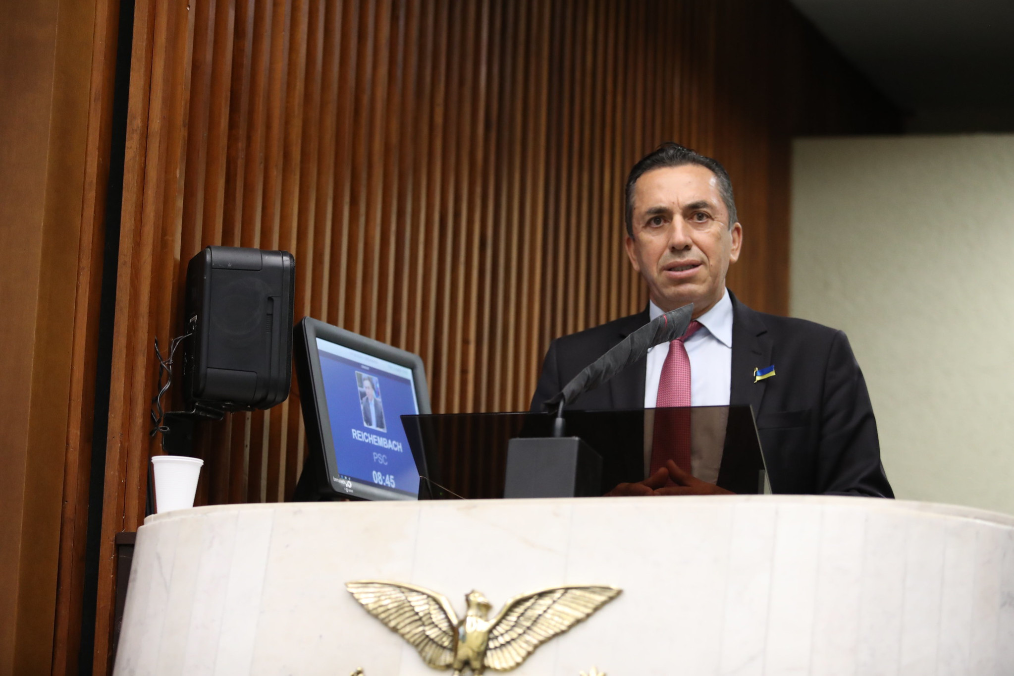 Deputado Reichembach reforça a importância do consumo consciente de água