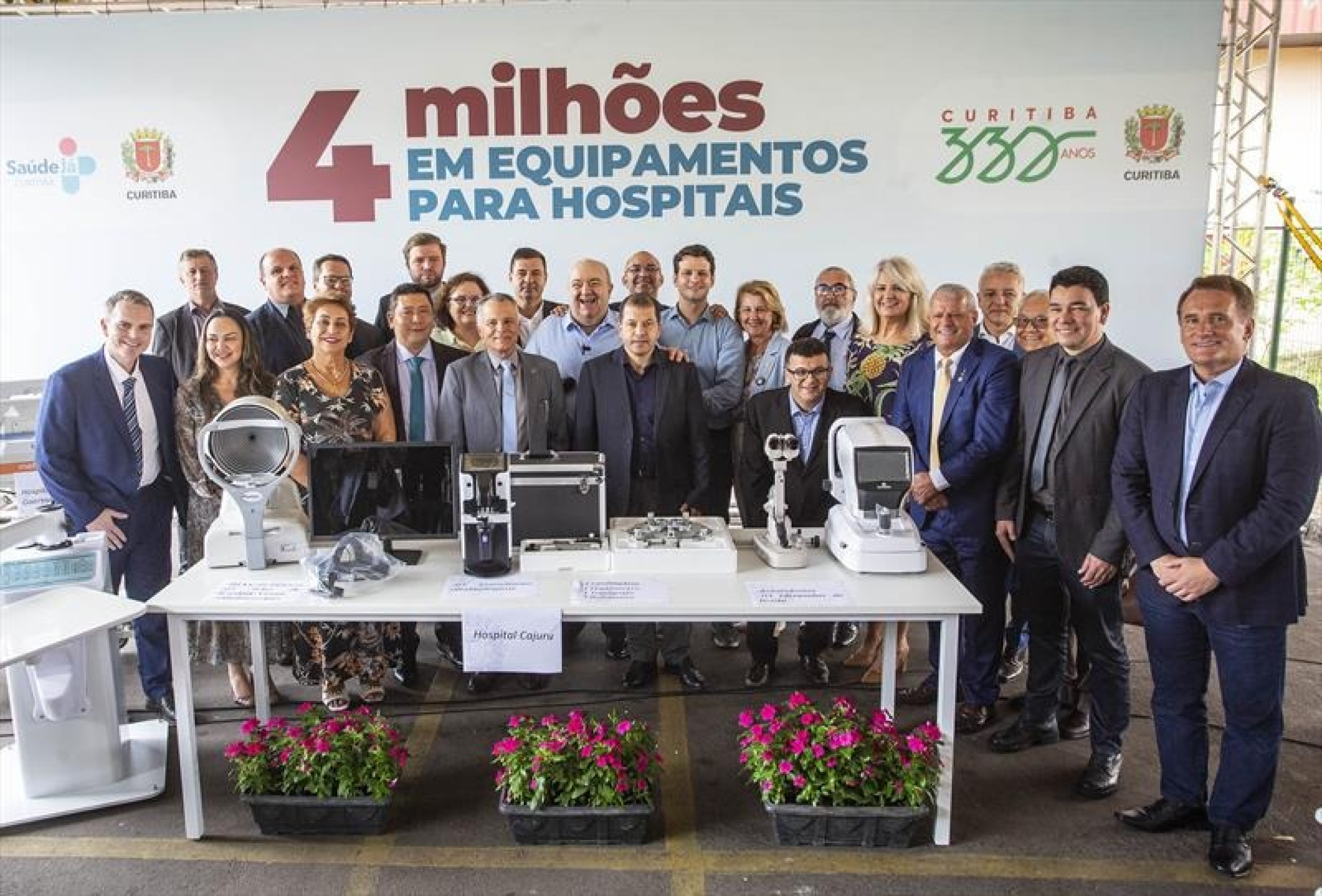 “Ações coordenadas garantem bom funcionamento da Saúde”, diz deputada Márcia Huçulak (PSD) em entrega de equipamentos