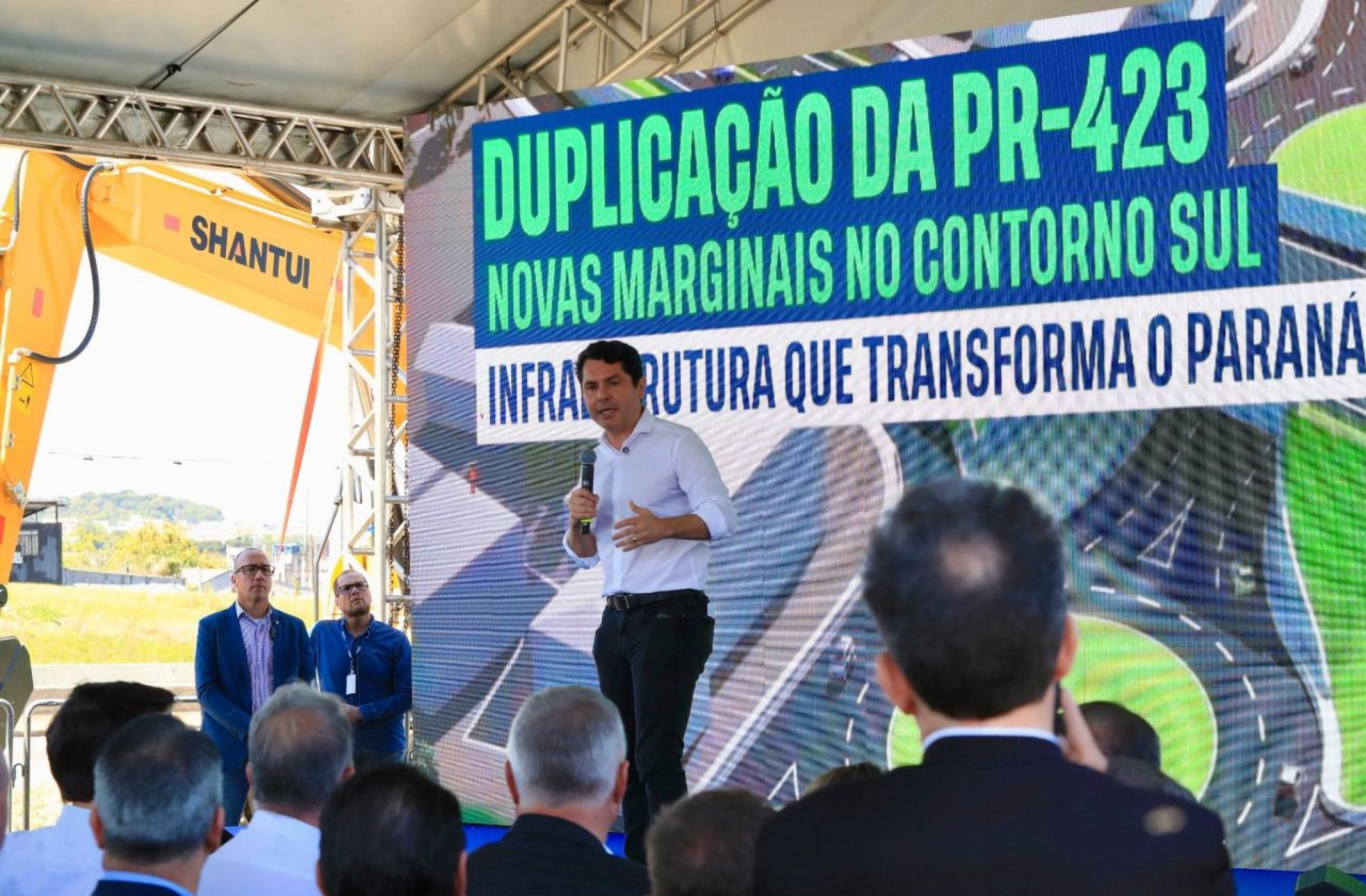 Ampliação do Contorno Sul de Curitiba é obra histórica para o Paraná, diz presidente da Assembleia, deputado Alexandre Curi (PSD)