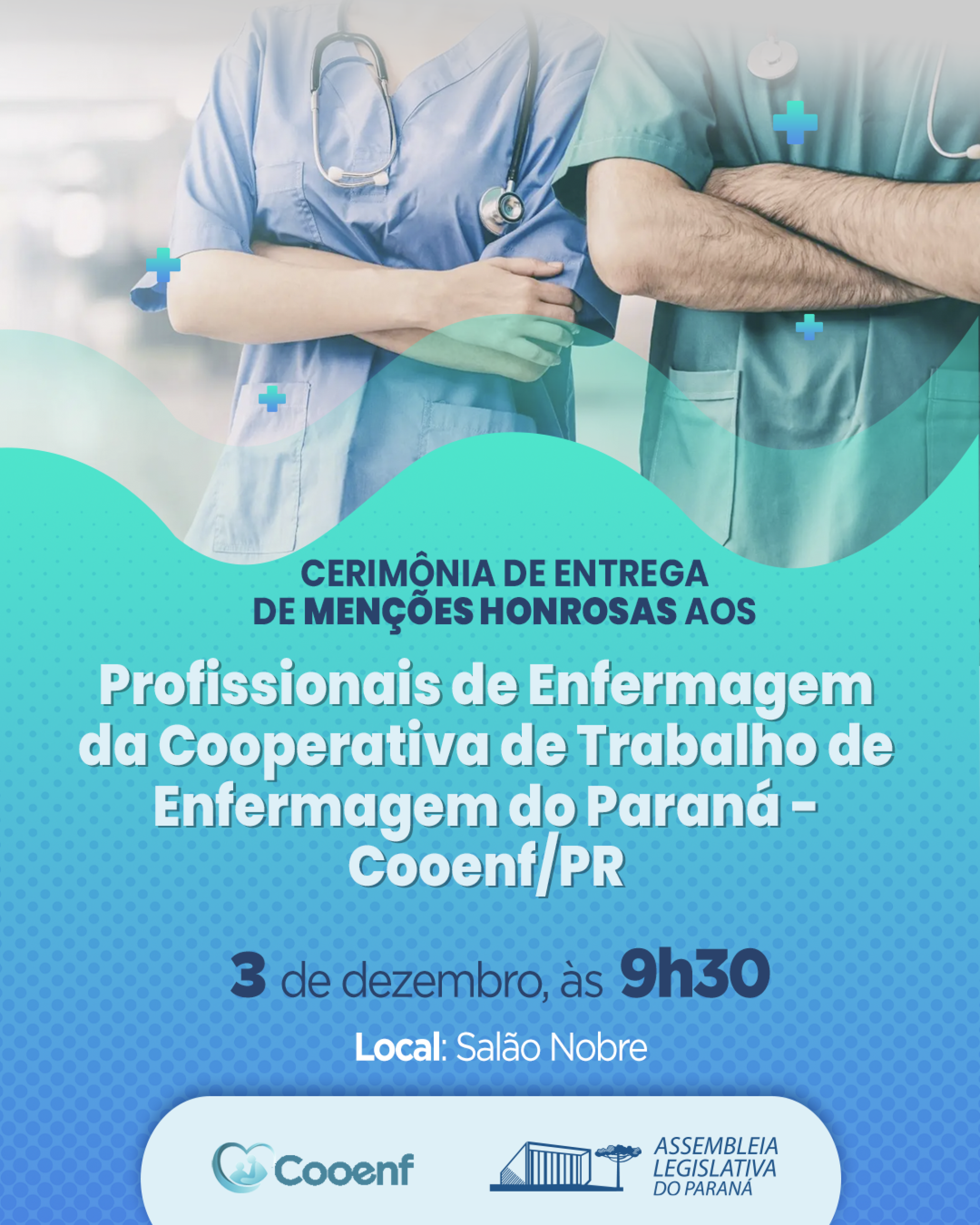 Assembleia Legislativa homenageia profissionais de primeira cooperativa de enfermagem do Paraná