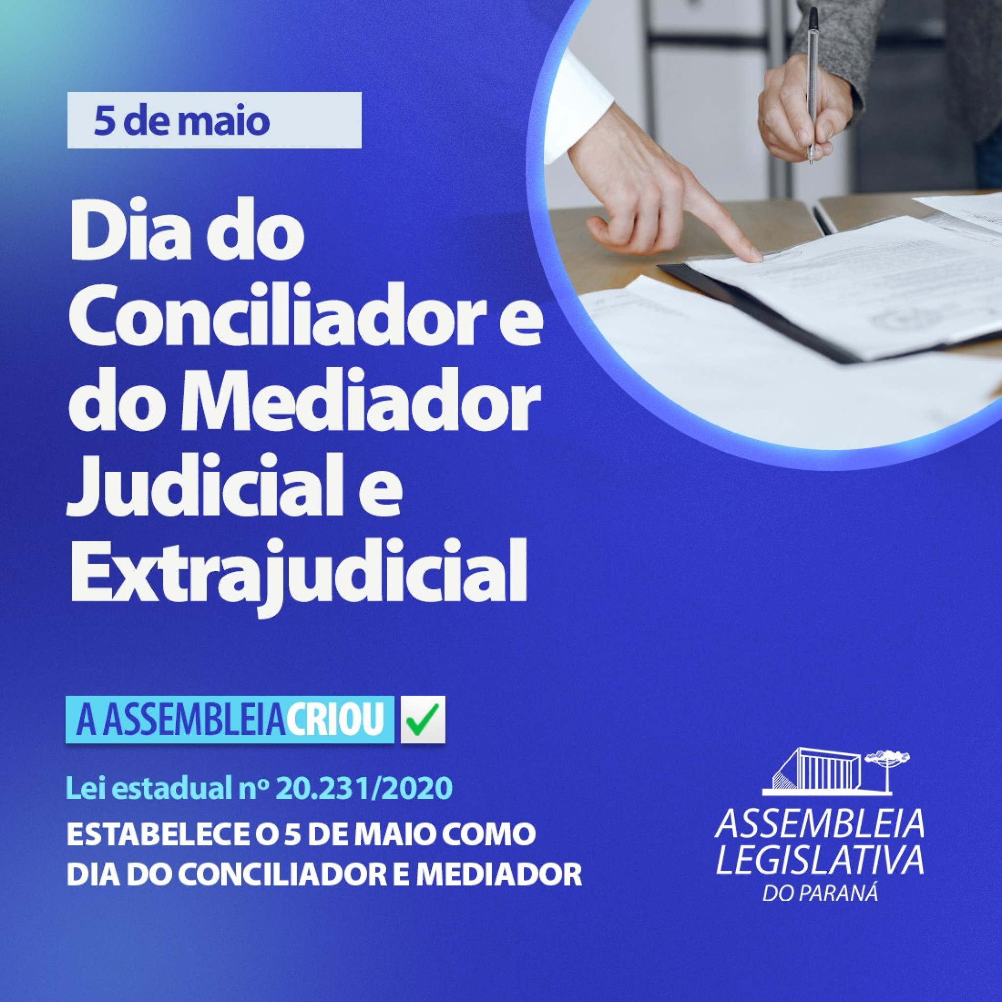Dia do Conciliador e do Mediador reconhece contribuição para resolução célere e menos onerosa de conflitos