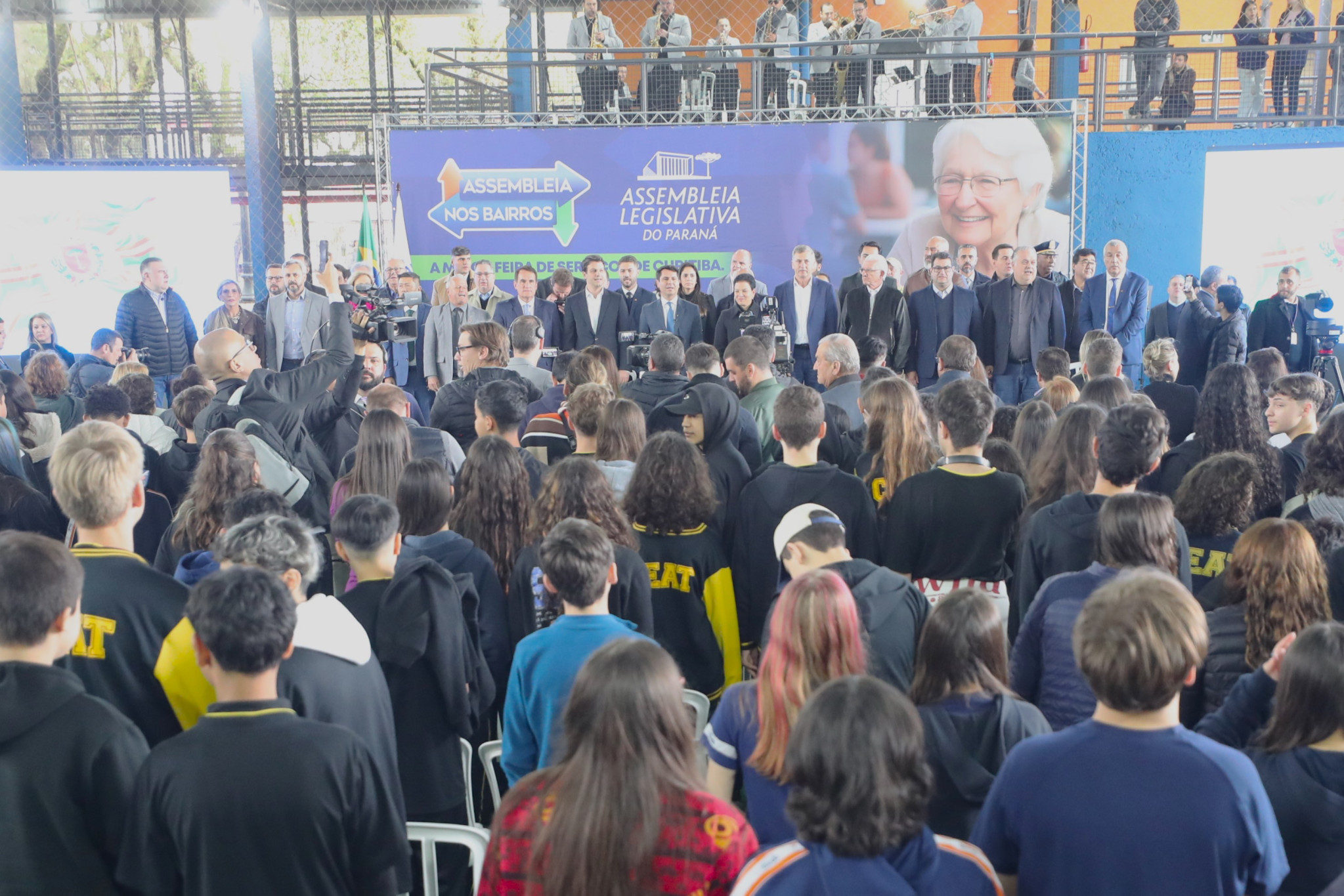 Santa Felicidade: 3ª edição do Assembleia nos Bairros é marcada por anúncio de obra de mobilidade na região