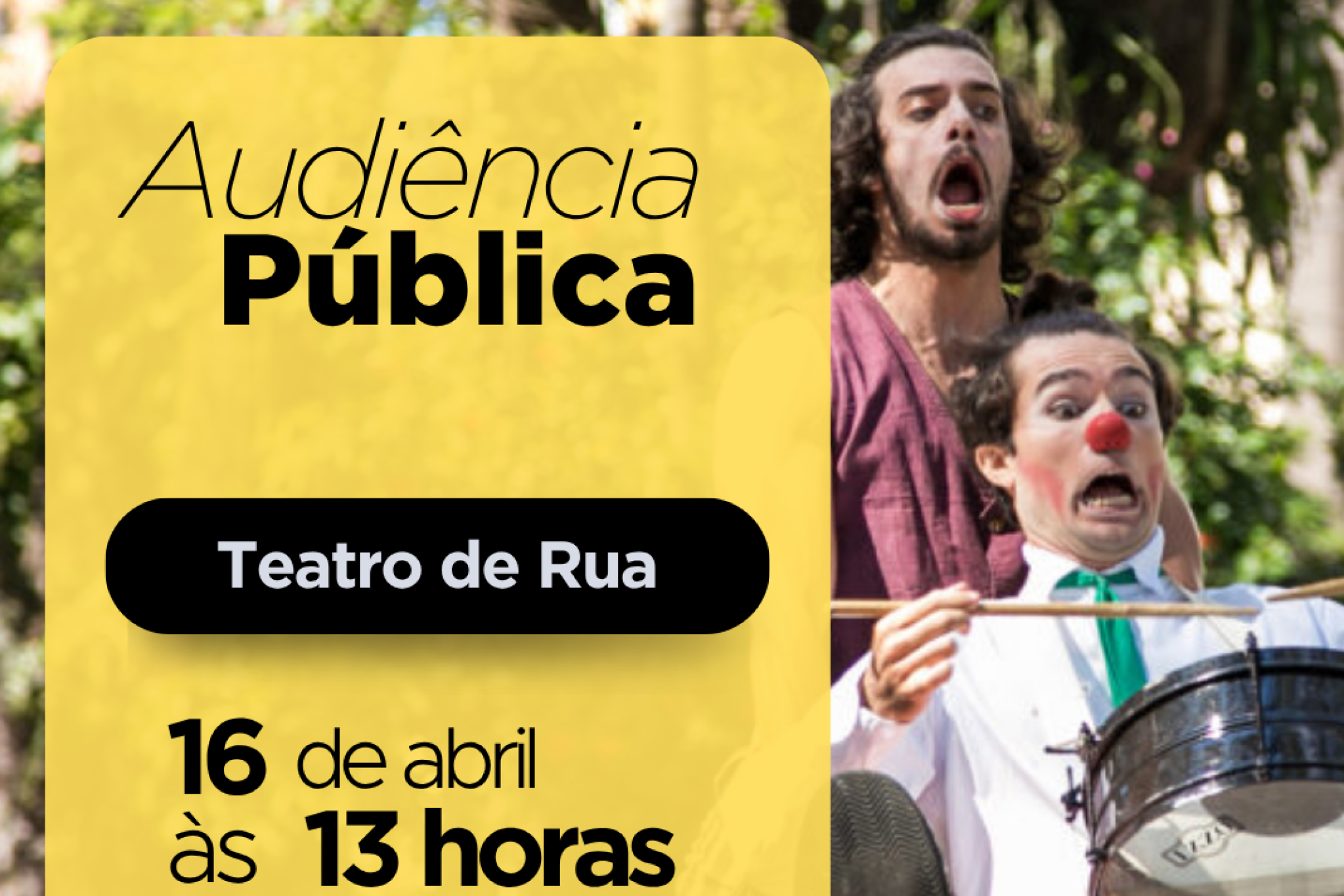 Arte de Rua é tema de audiência pública na Assembleia Legislativa nesta quinta (16)