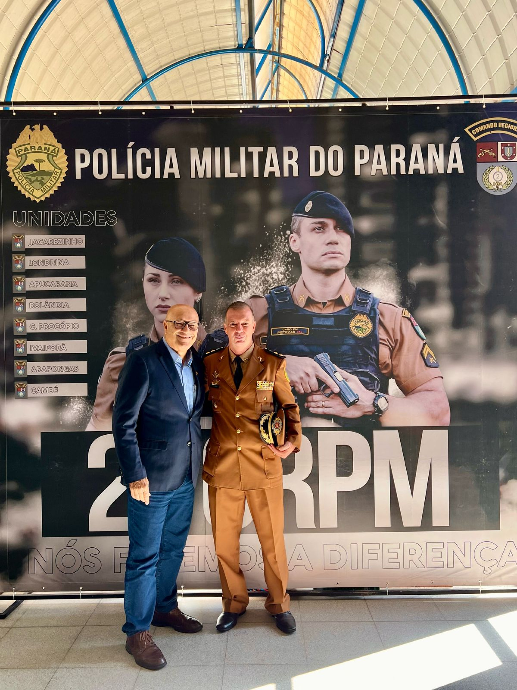 Coronel Busnello fará grande trabalho pela segurança do Norte e Norte Pioneiro, diz deputado Luiz Claudio Romanelli (PSD)