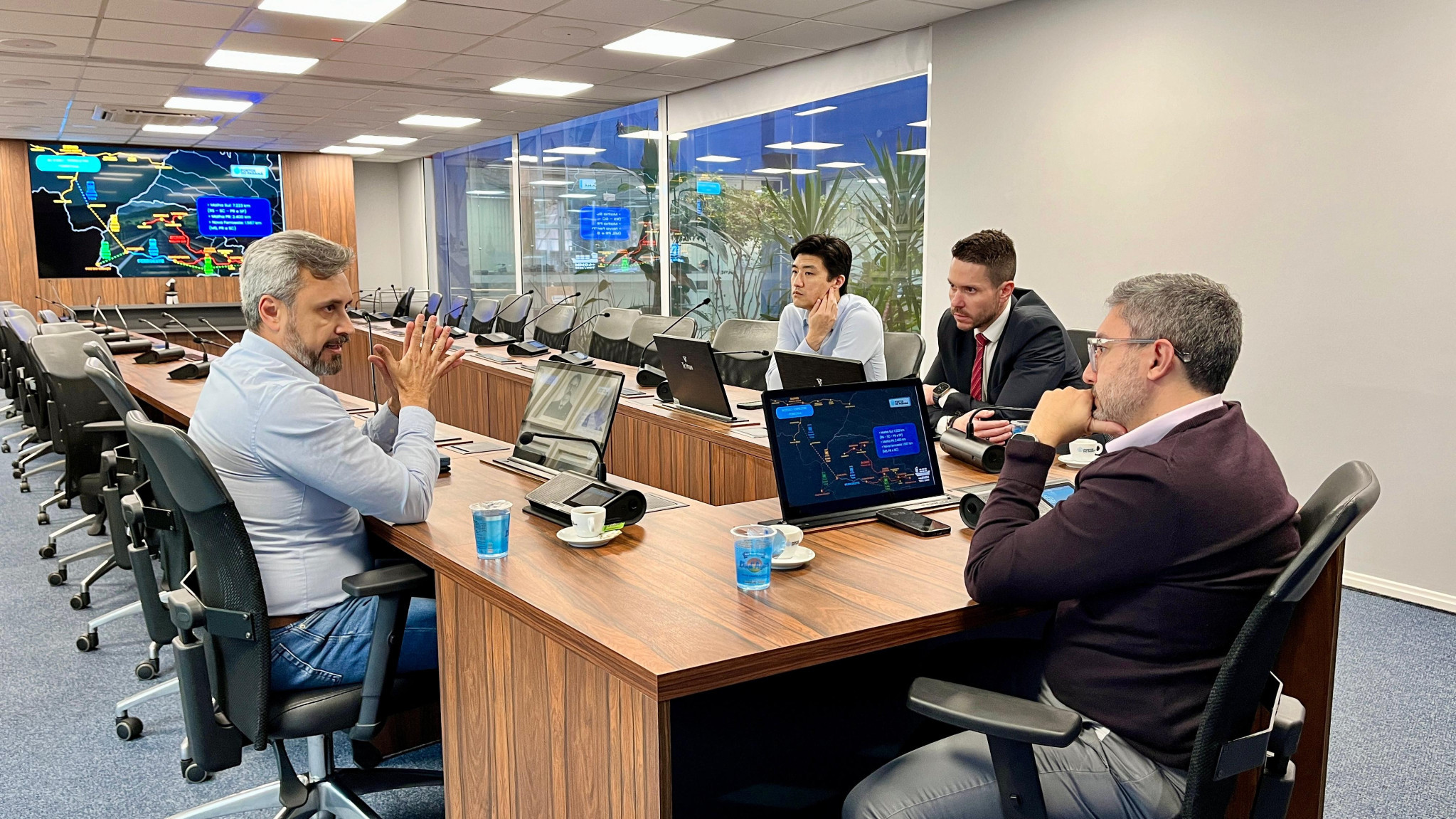 Deputado Fabio Oliveira (Podemos) visita obras de engenharia no Porto de Paranaguá