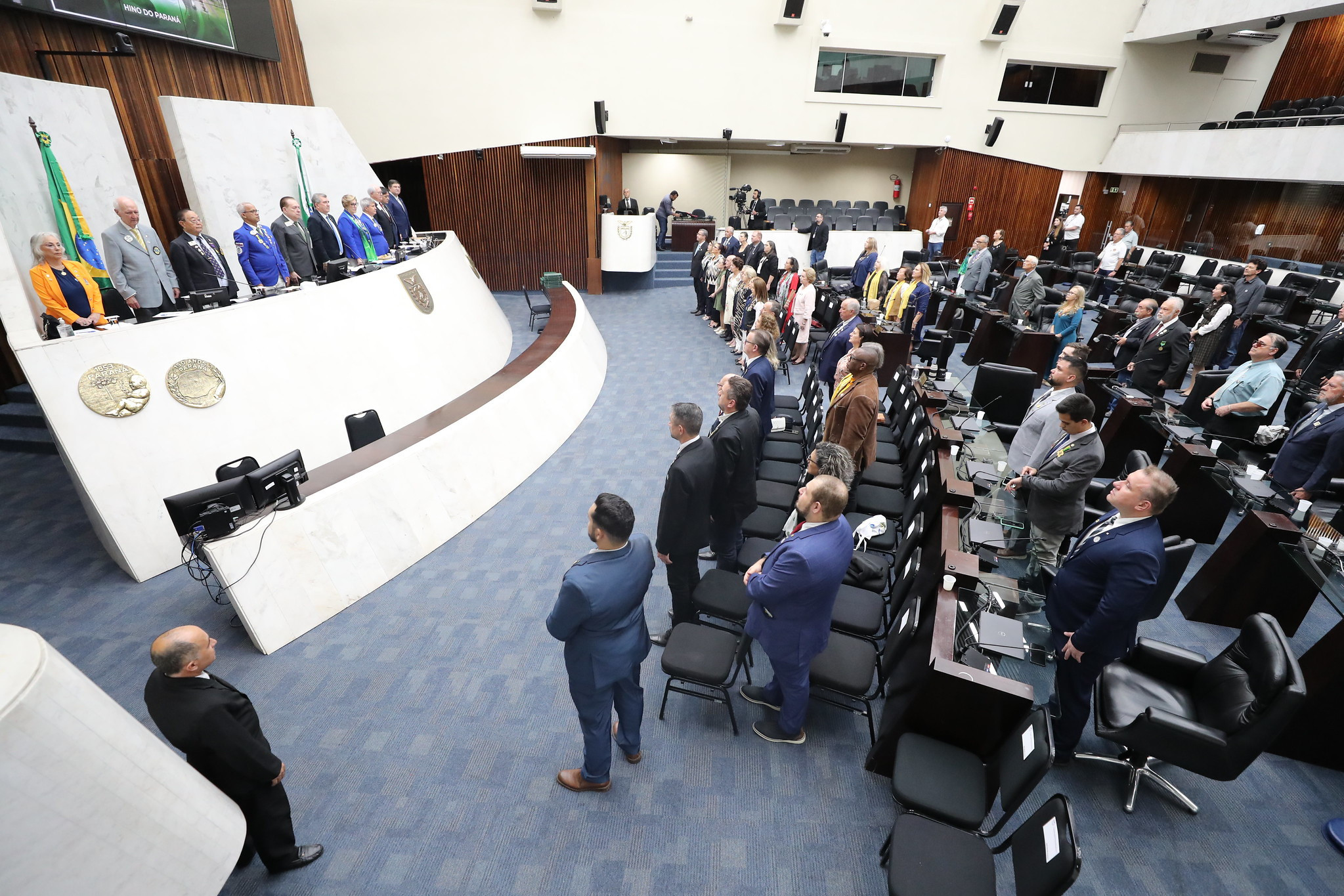 Sessão solene na Assembleia Legislativa celebrou o trabalho dos Lions Clubes do Paraná