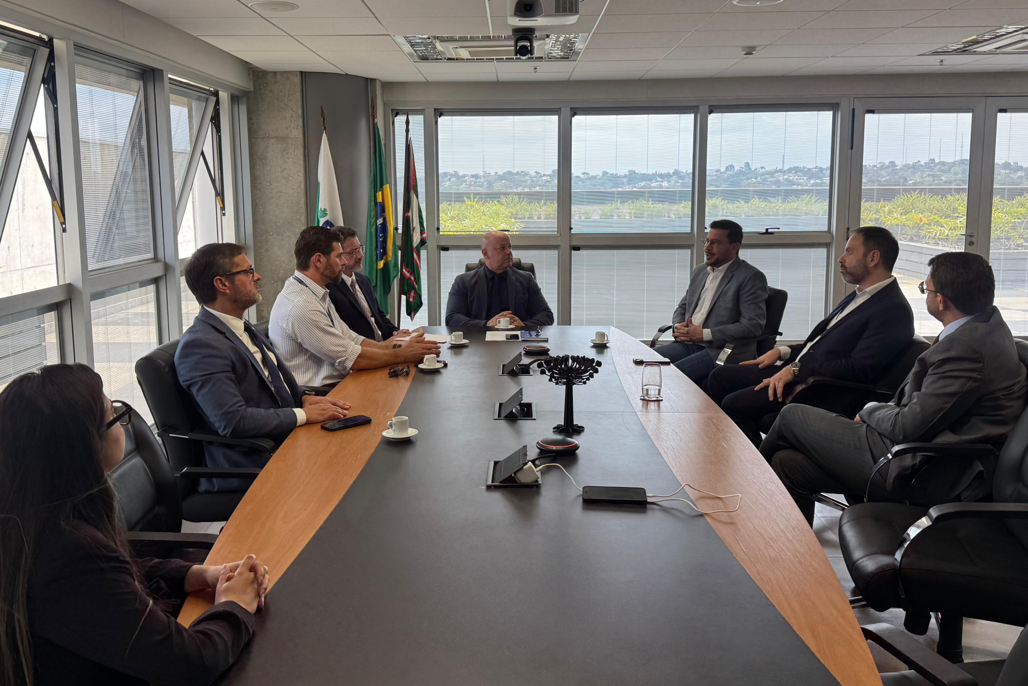 Líder da Oposição discute riscos à soberania digital com procurador-geral do MP