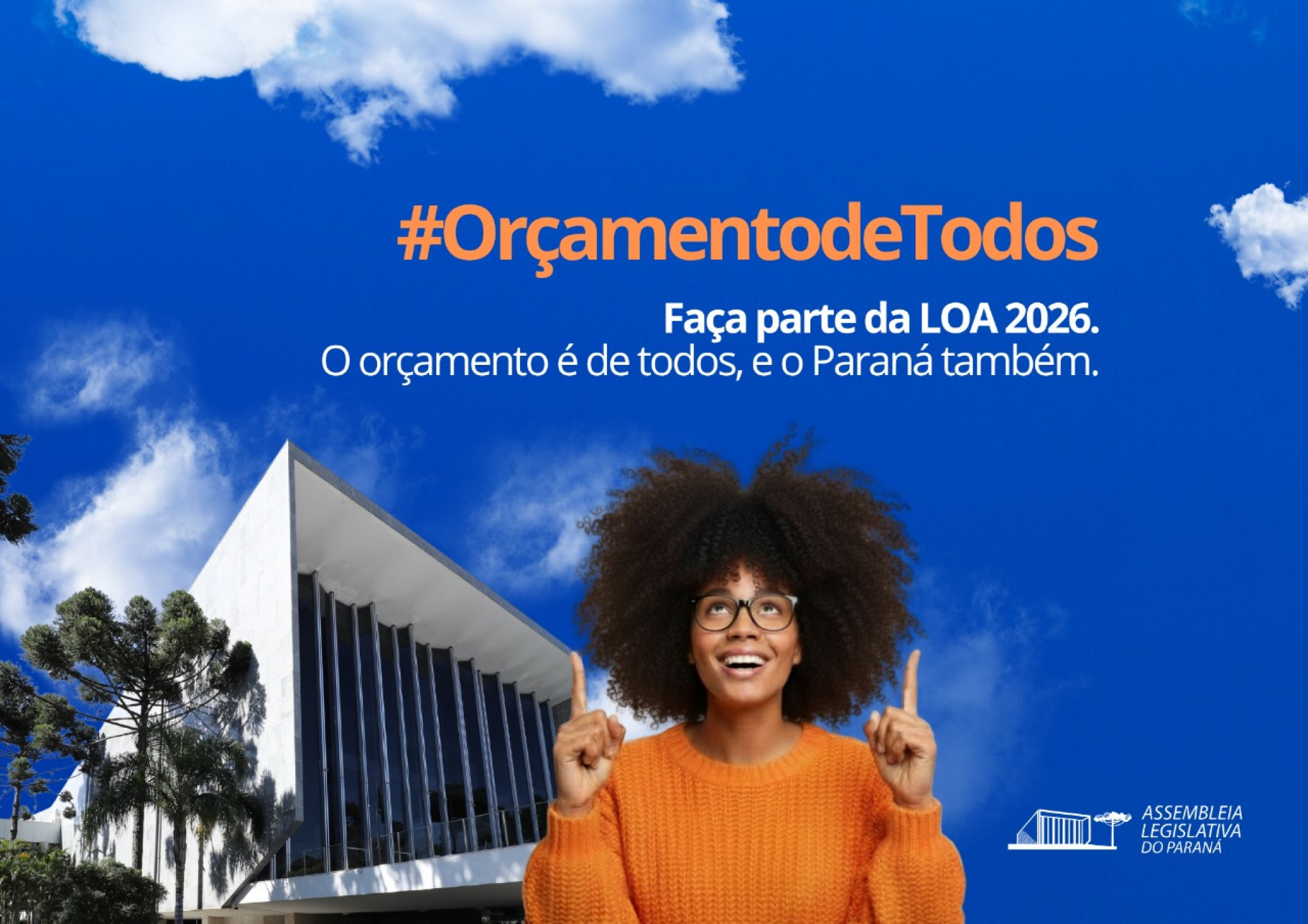 Assembleia Legislativa convoca população para participar da construção do Orçamento do Paraná para 2026