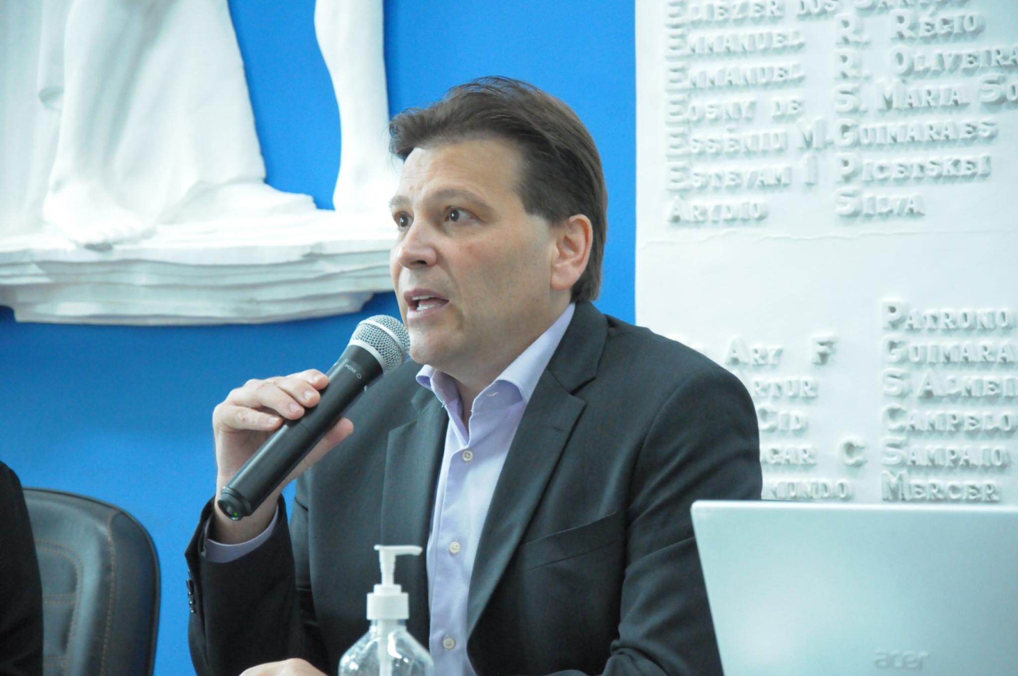 Deputado Paulo Gomes (PP) fala sobre a Consolidação das Leis do Consumidor para mestrandos e doutorandos