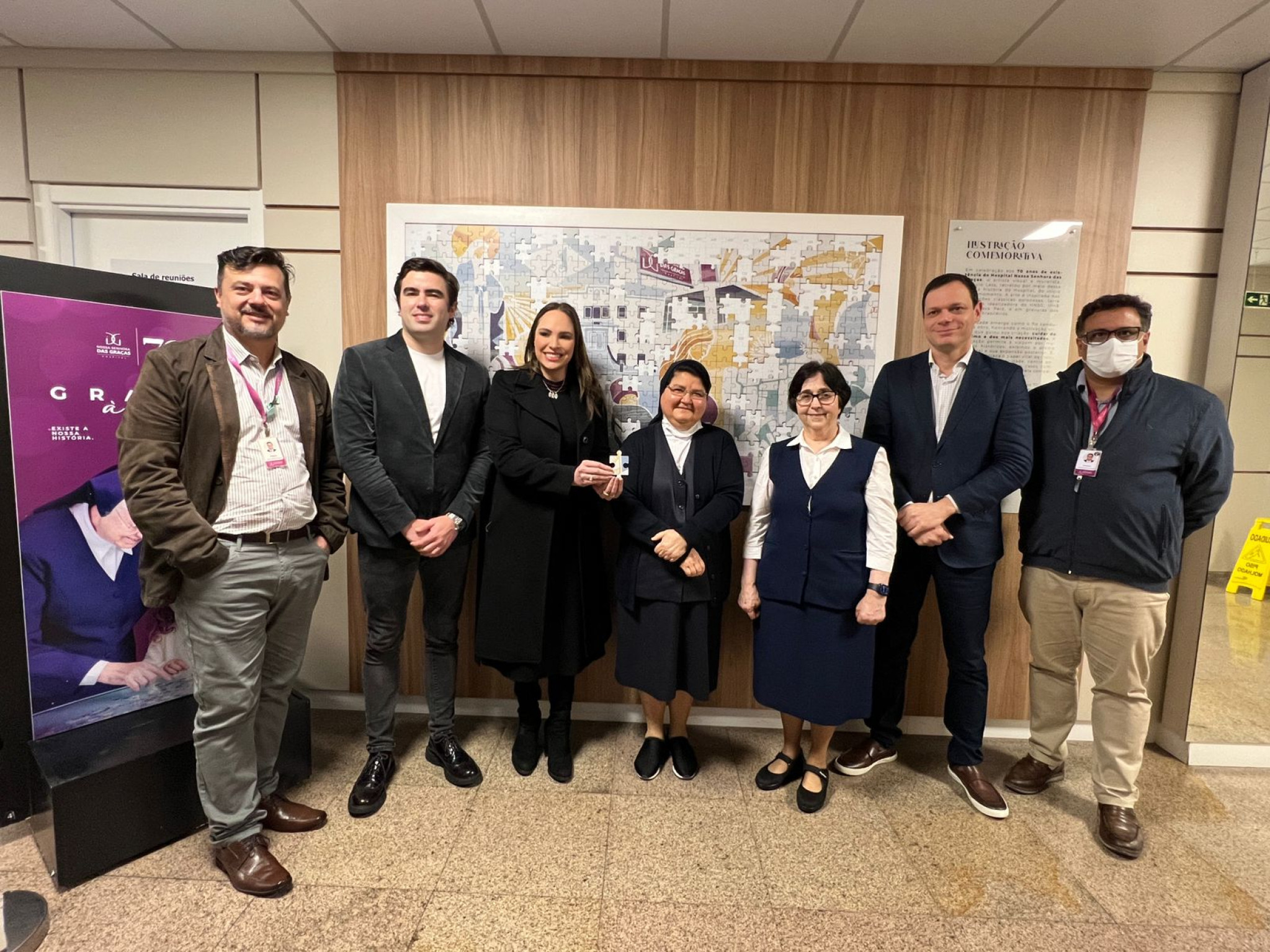 Deputada Maria Victoria (PP) parabeniza o Hospital Nossa Senhora das Graças pelos 70 anos