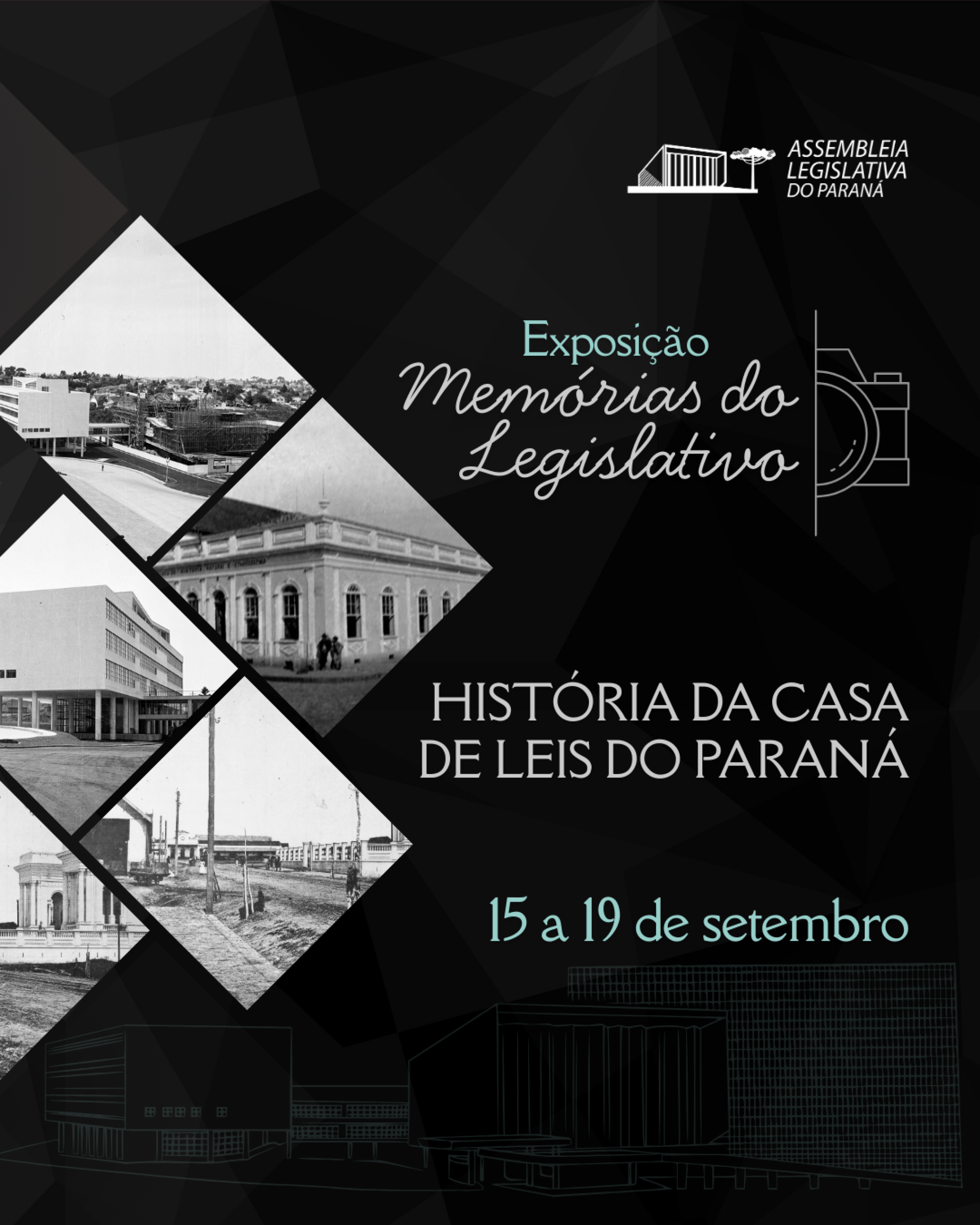Assembleia abre exposição em homenagem aos 171 anos de história do Legislativo paranaense