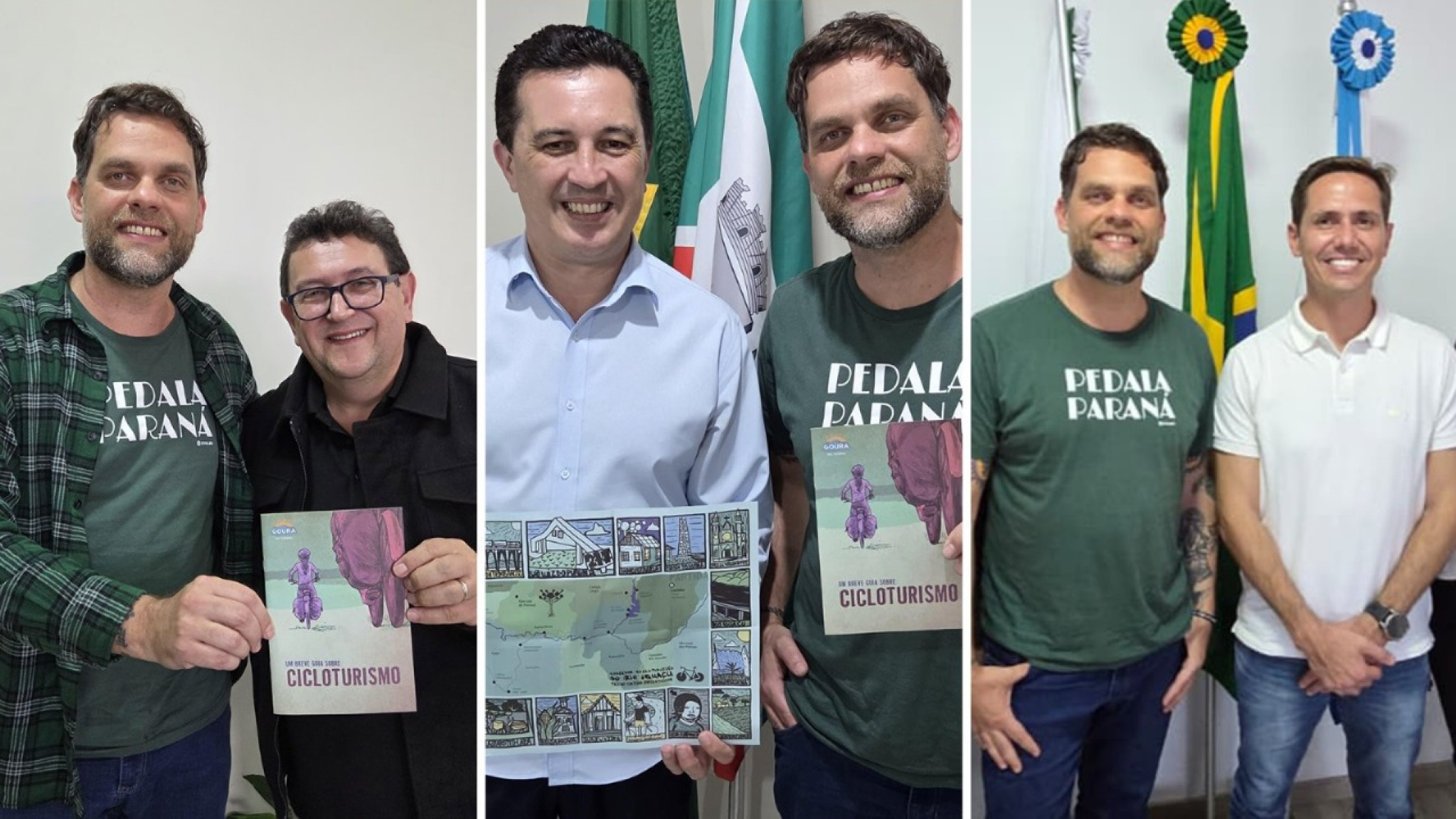 Deputado Goura (PDT) se reúne com prefeitos do Litoral Paranaense para tratar de cicloturismo