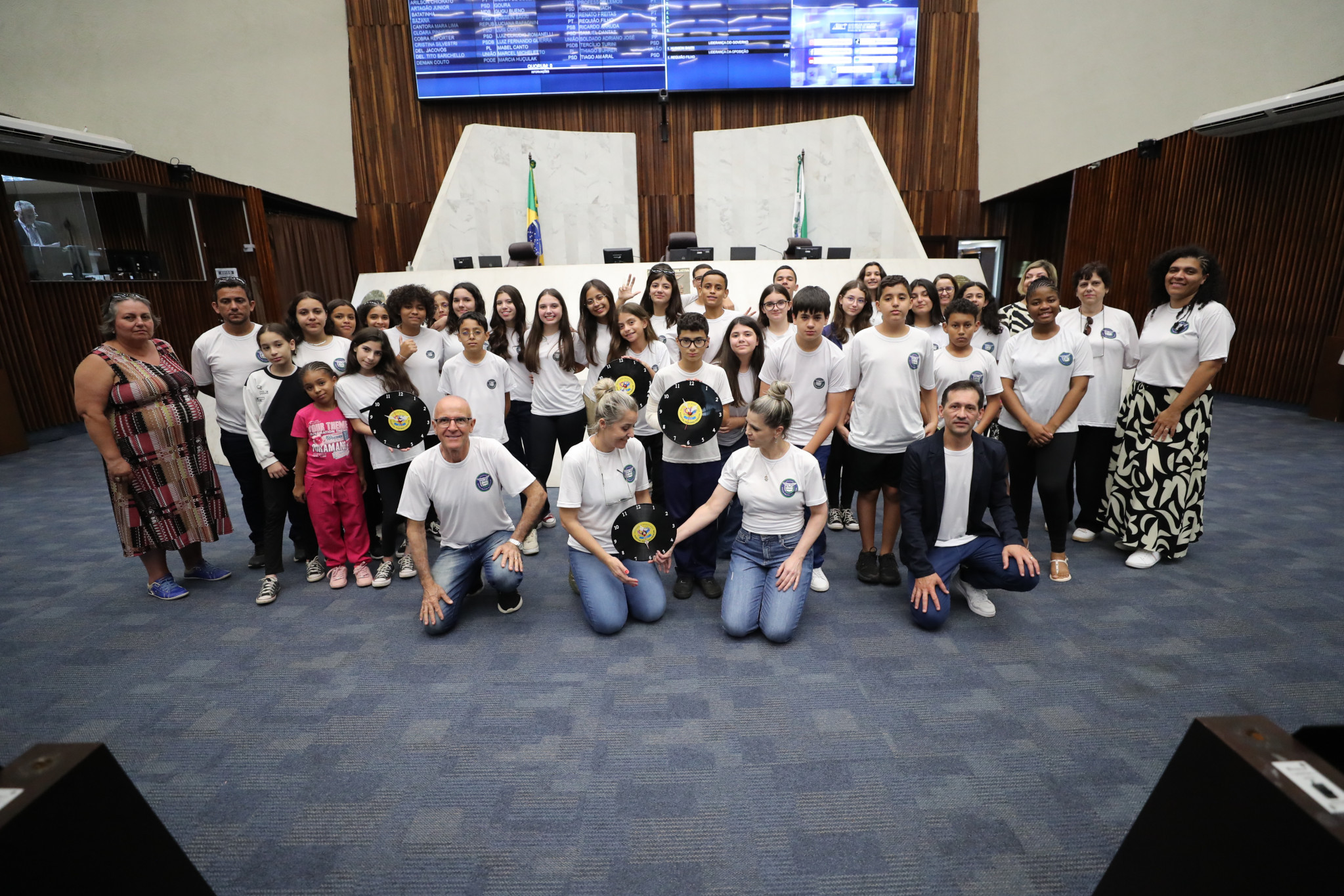 Alunos visitam a Assembleia Legislativa nessa terça-feira (21)