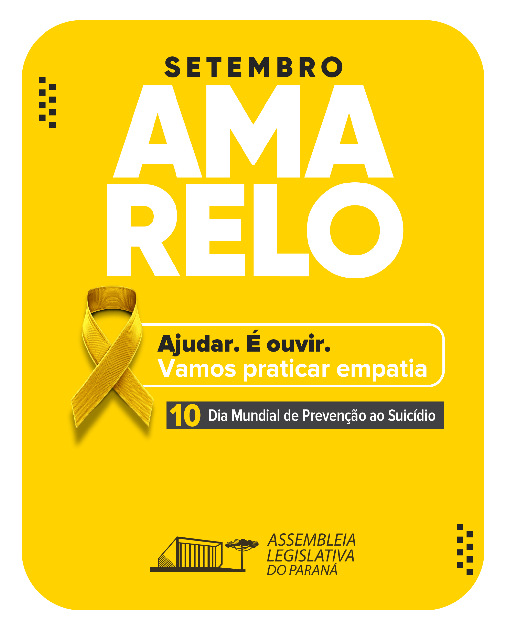 Setembro Amarelo reforça importância da prevenção do suicídio em meio ao crescimento dos casos no Paraná