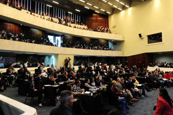 600 alunos da rede estadual de ensino participarão de aulão no Plenário da Assembleia, na quarta-feira (16)