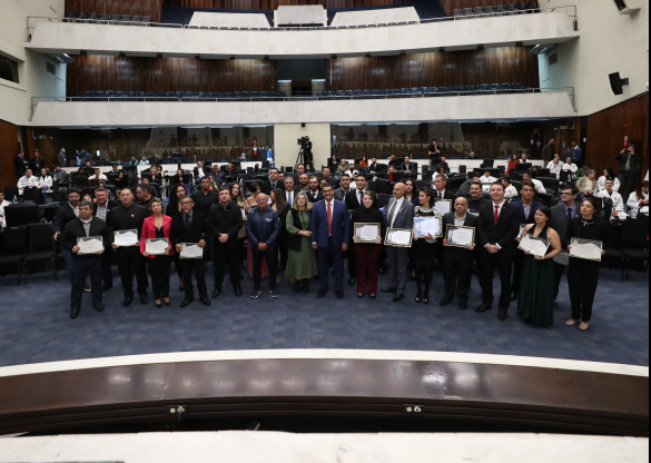 Precursor do Karatê Shubu-Dô é homenageado pela Assembleia Legislativa