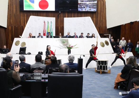 Assembleia Legislativa celebra 130 anos do Tratado de Amizade Brasil-Japão com homenagens e exposição histórica