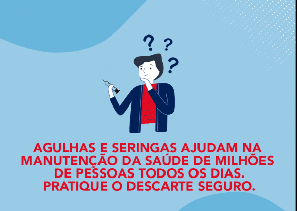 Ações na internet marcarão a Semana de Conscientização do Descarte Correto do Lixo Gerado no tratamento de doenças