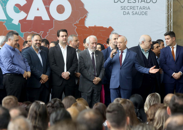 Presidente Traiano participa do lançamento de programa de saúde que conta com recursos da Assembleia