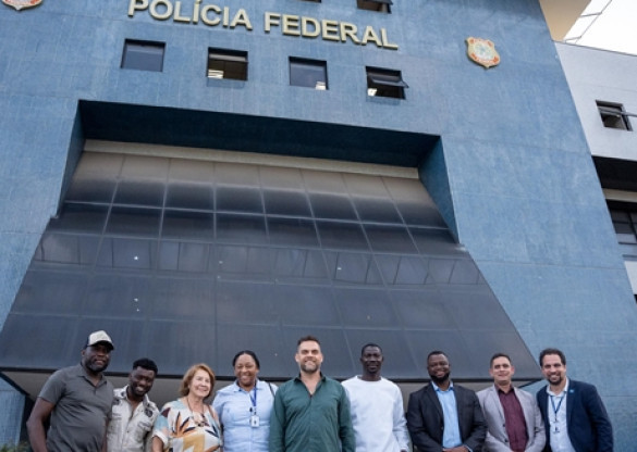 Deputado Goura (PDT) leva demandas de entidades de migrantes à Polícia Federal