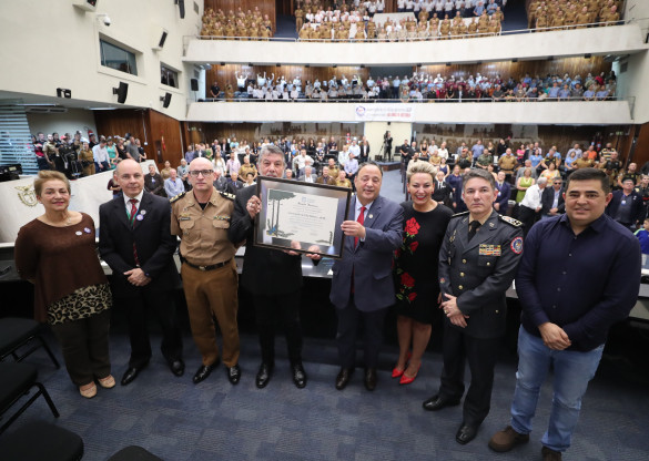 Assembleia Legislativa celebra os 60 anos da Associação da Vila Militar – AVM