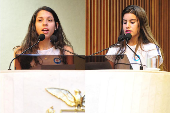 Estudantes participam da sessão da Assembleia Legislativa e defendem ocupação das escolas