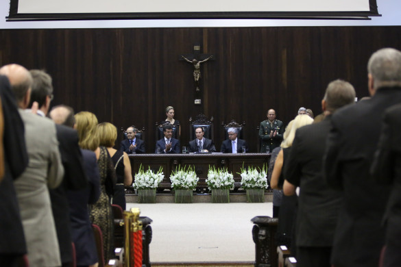 Legislativo prestigia solenidade de posse da nova cúpula do Tribunal de Justiça
